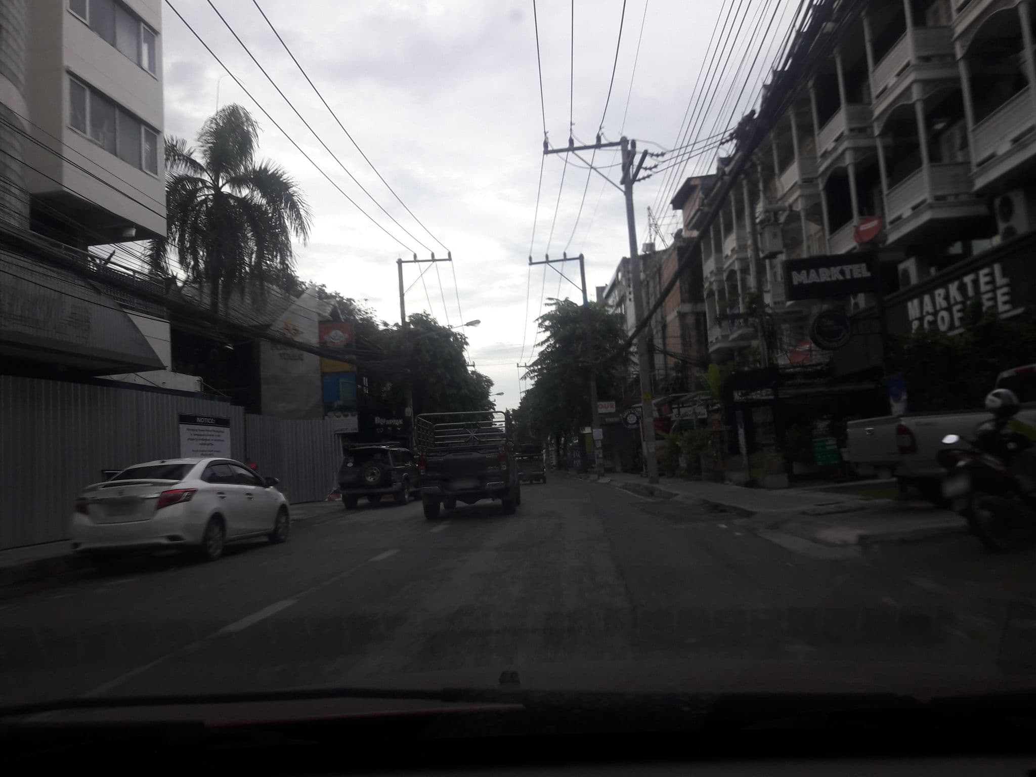 Street view near Siam Tulip, Chiang Mai