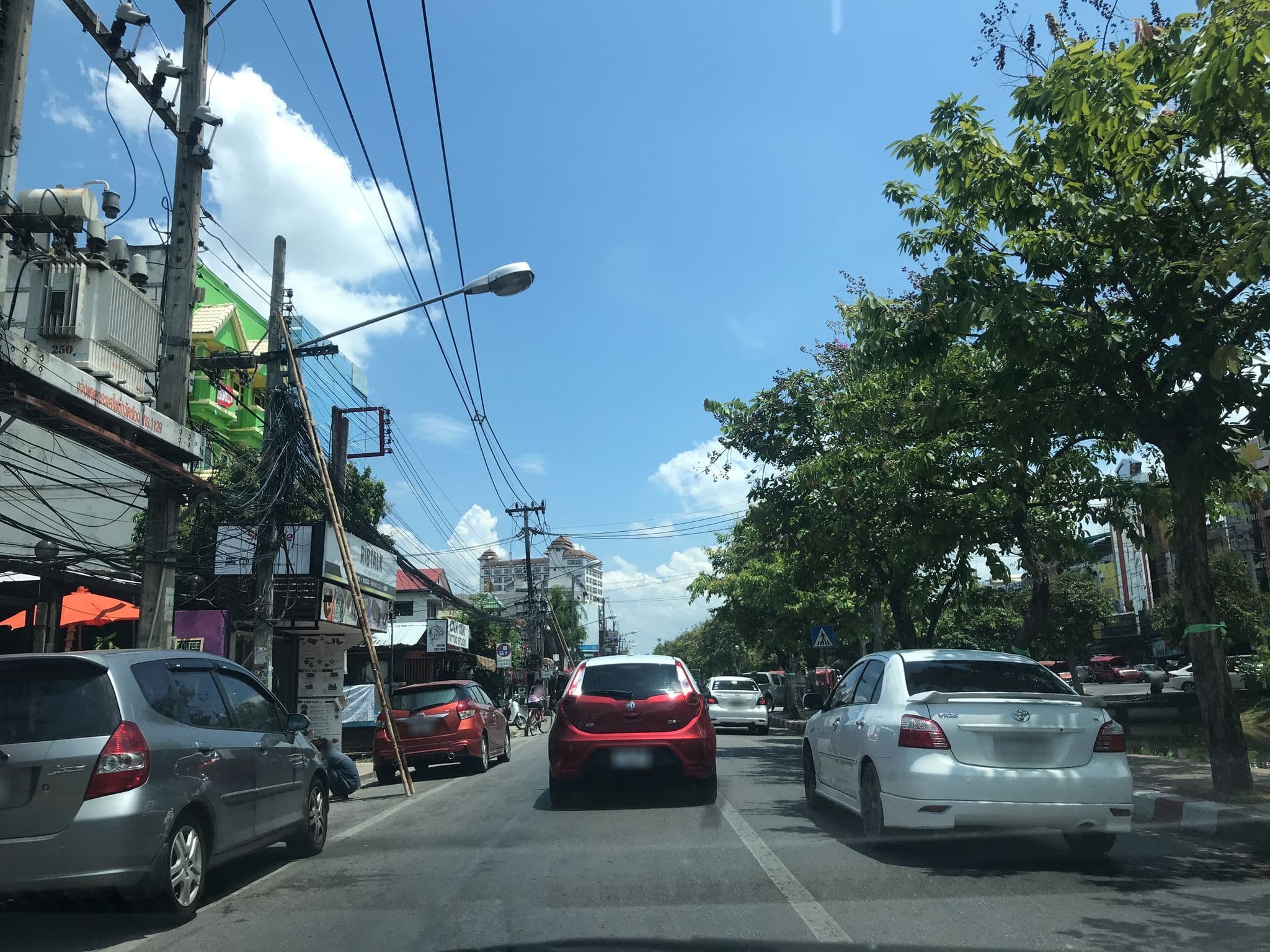 Street view near Lanna House, Chiang Mai