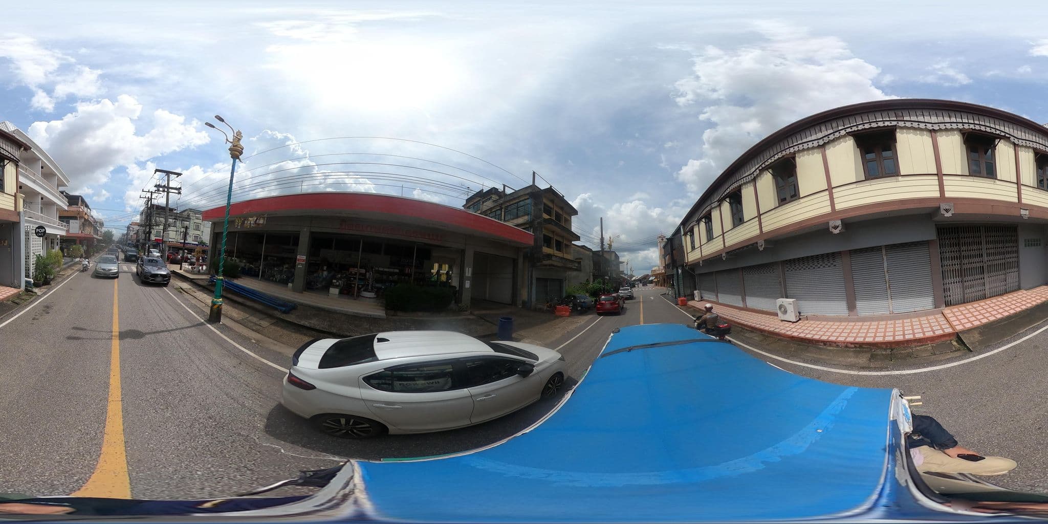 Street view near The P Hometel, Nakhon Phanom — © SoT (CC BY-SA · Mapillary)
