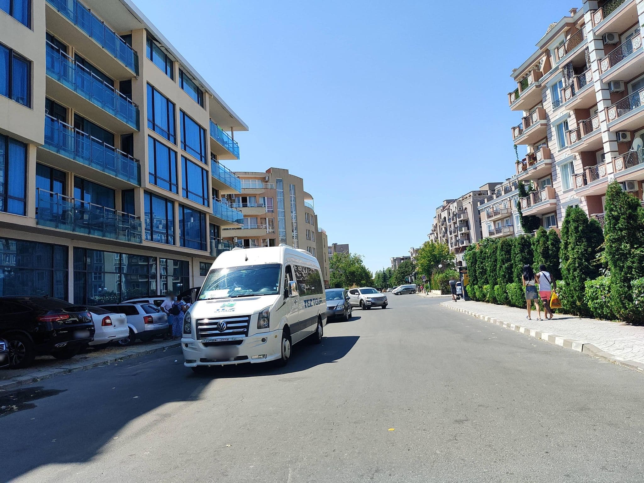Street view near Riviera Blue, Sveti Vlas