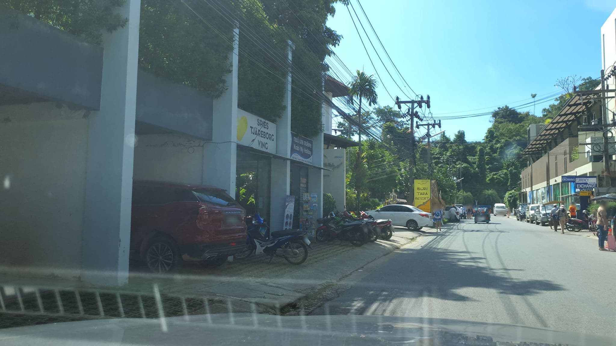 Street view near Red Ginger Resort, Ban Ao Nang