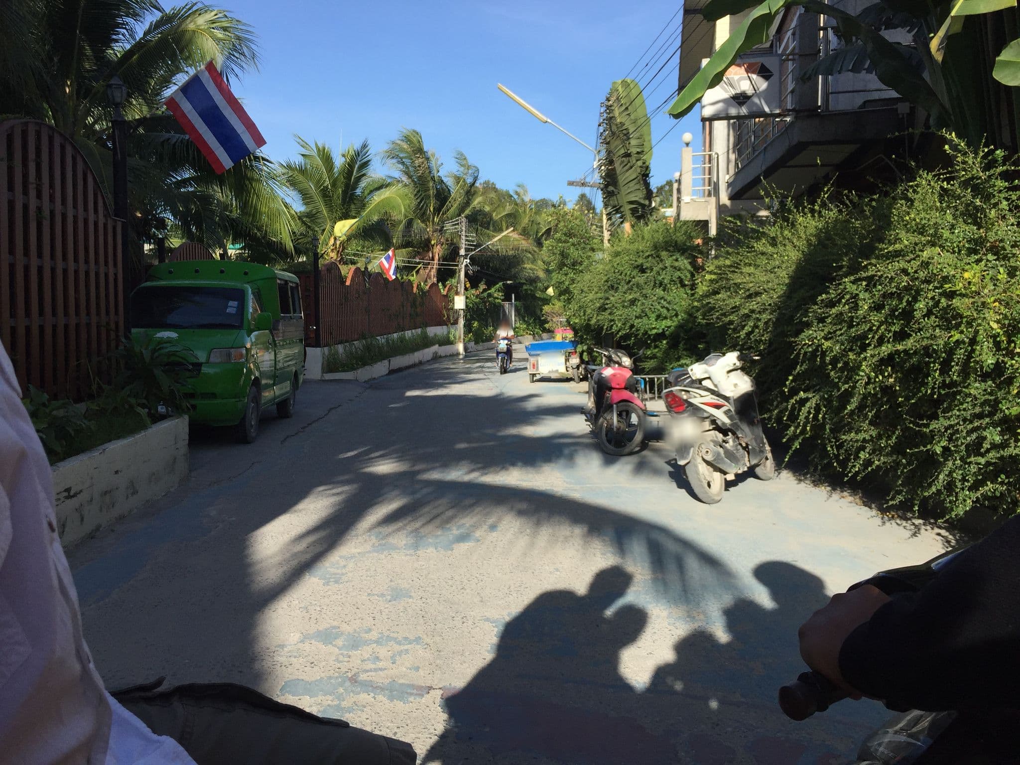 Street view near The Green Resort, Satun