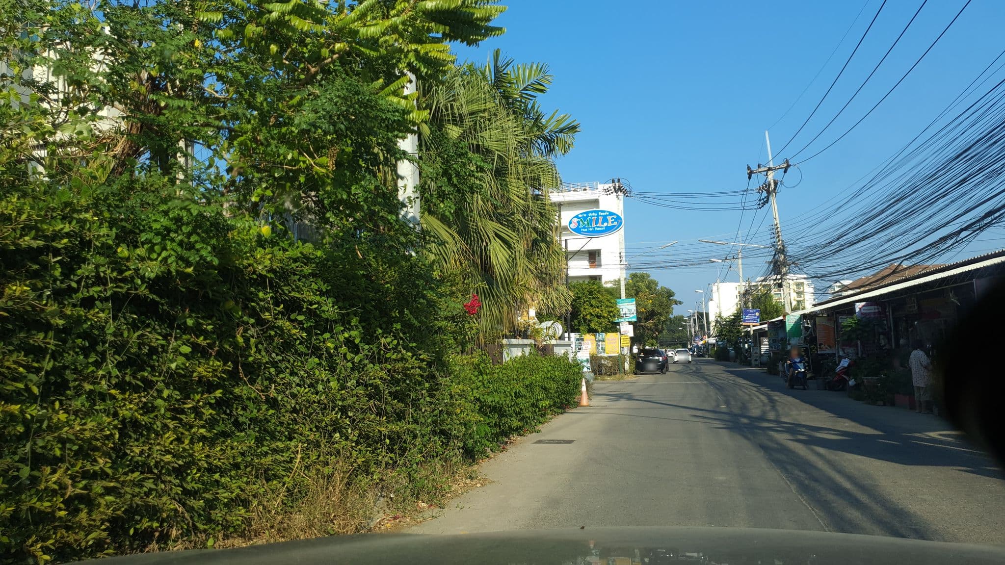 Street view near Smile Hua Hin Resort, Hua Hin