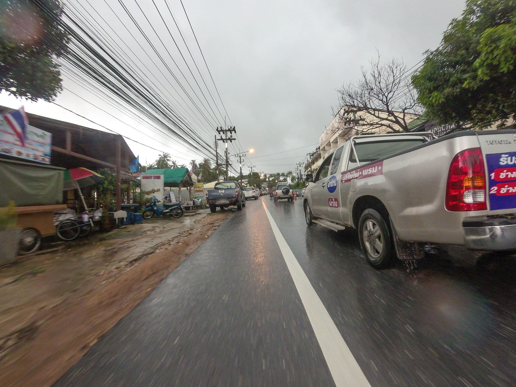 Street view near KT Samui Residence, Ko Samui