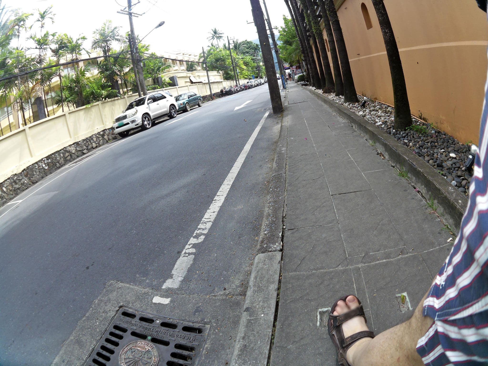 Street view near Burasari Phuket, Patong