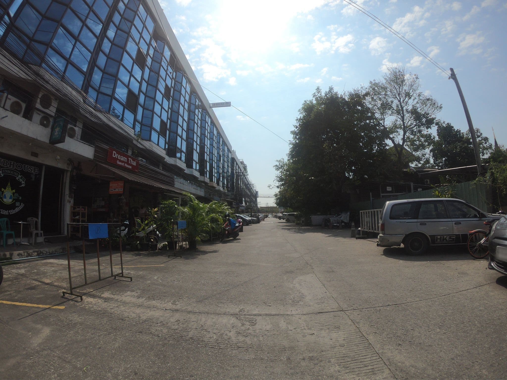 Street view near The Kozy House, Chiang Mai