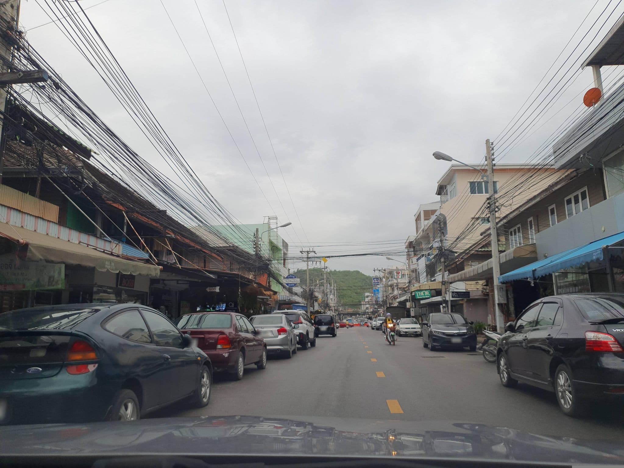 Street view near Hua Hin Paradise Guesthouse, Hua Hin