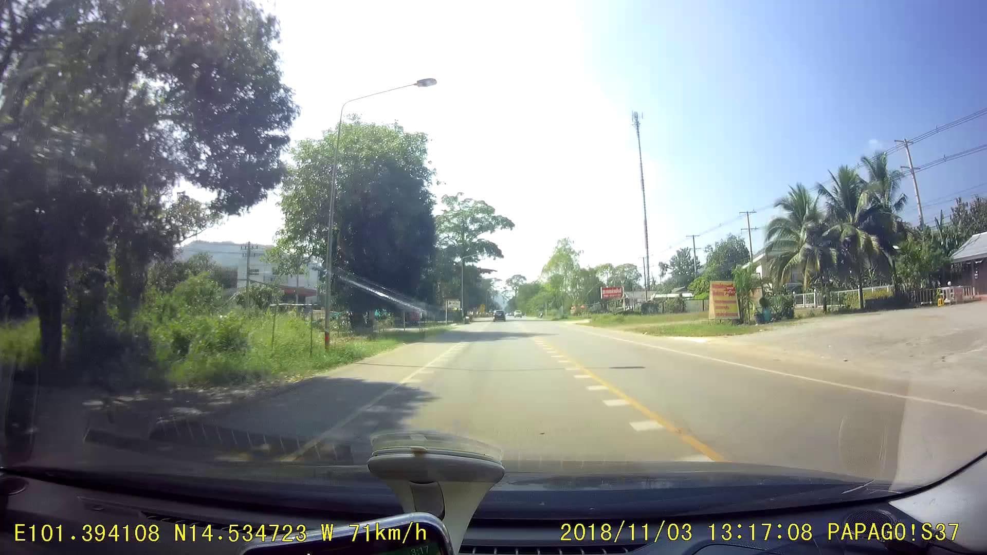 Street view near Bella House, Pak Chong — © poramet (CC BY-SA · Mapillary)