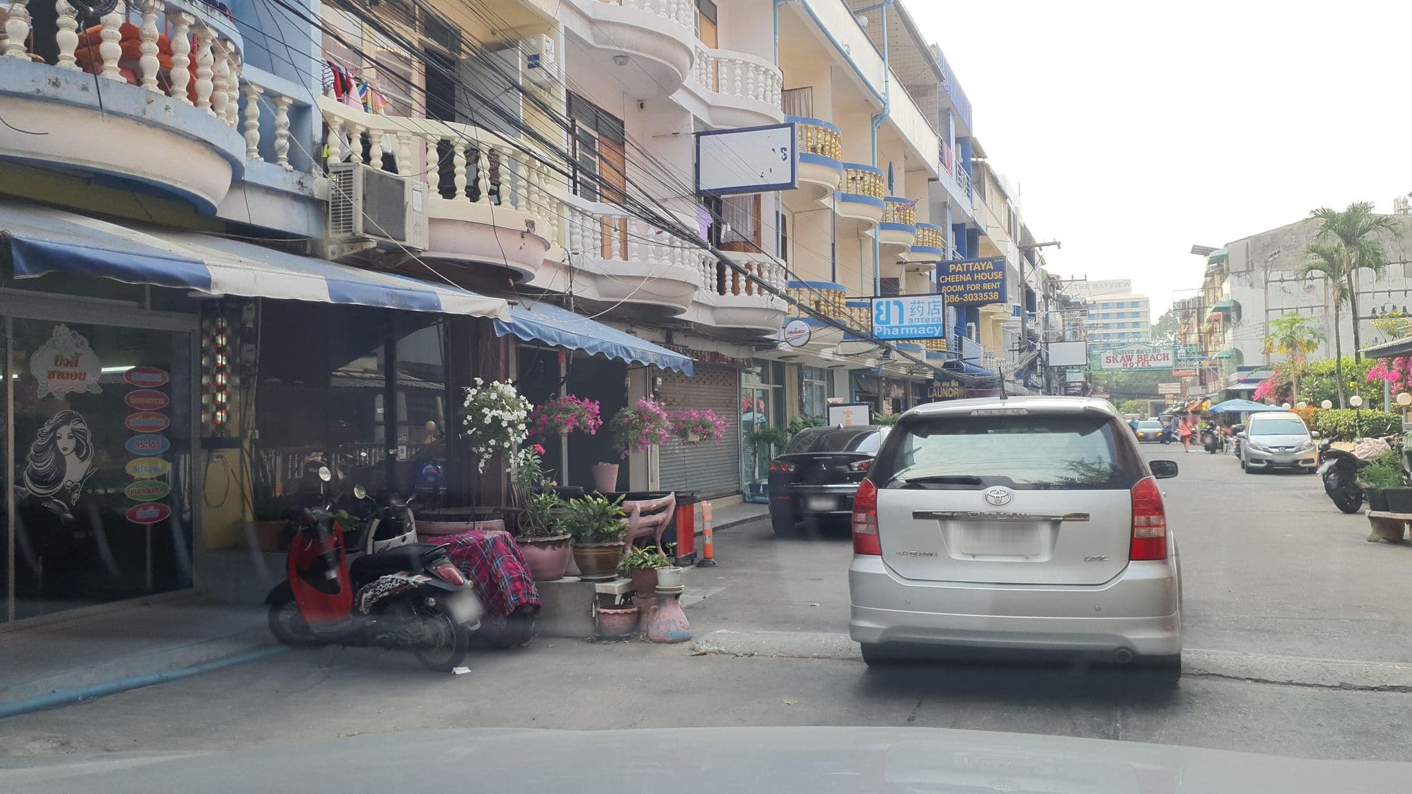 Street view near AAA, Pattaya