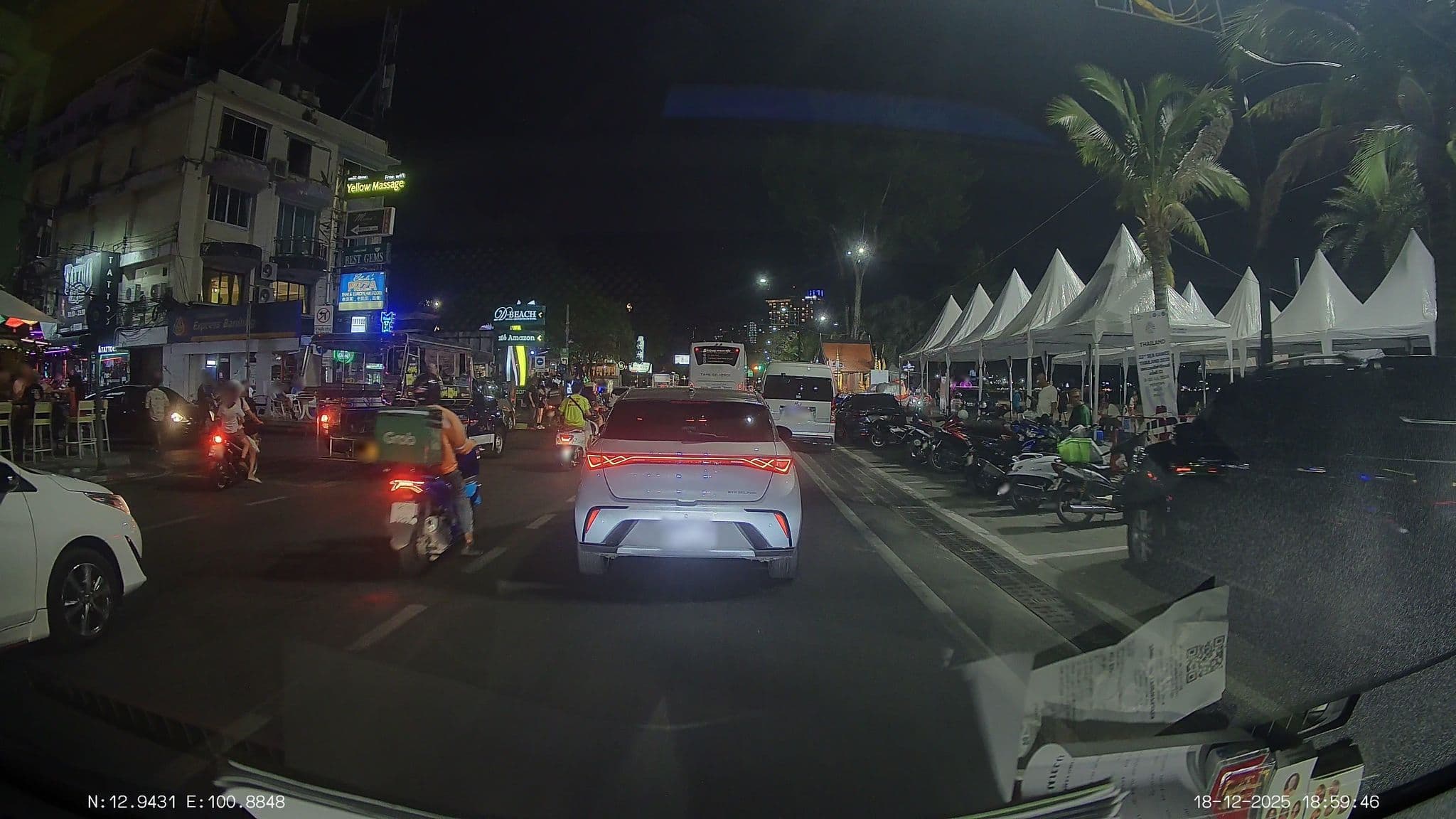 Street view near Beach, Pattaya