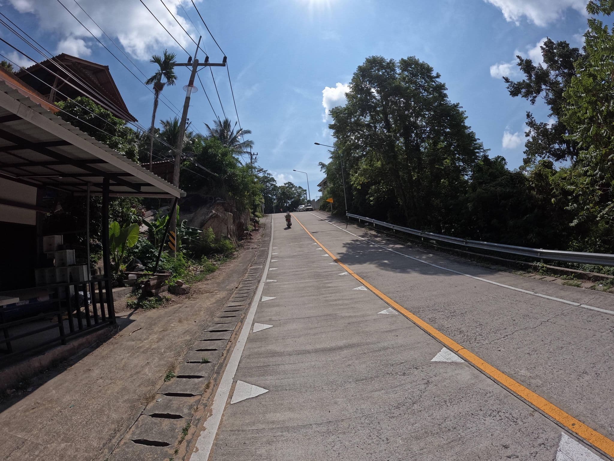 Street view near Bangson House, Ko Pha Ngan