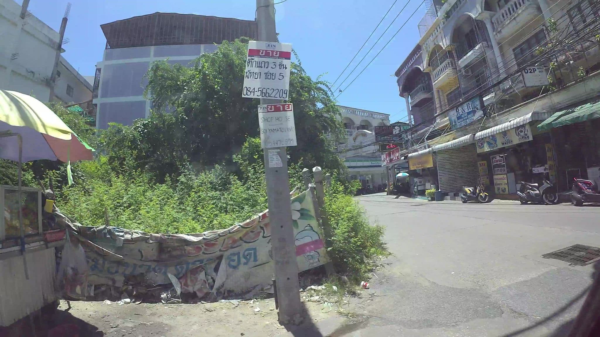 Street view near R&R House, Pattaya