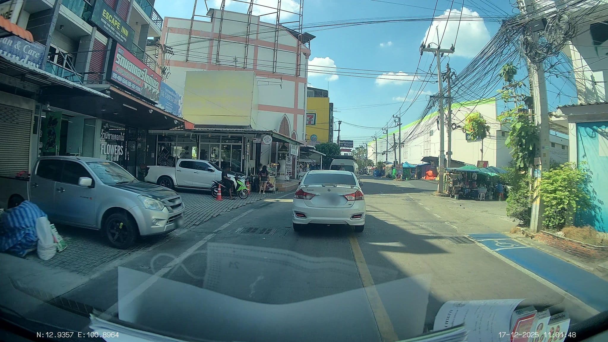 Street view near Himalayan Inn, Pattaya