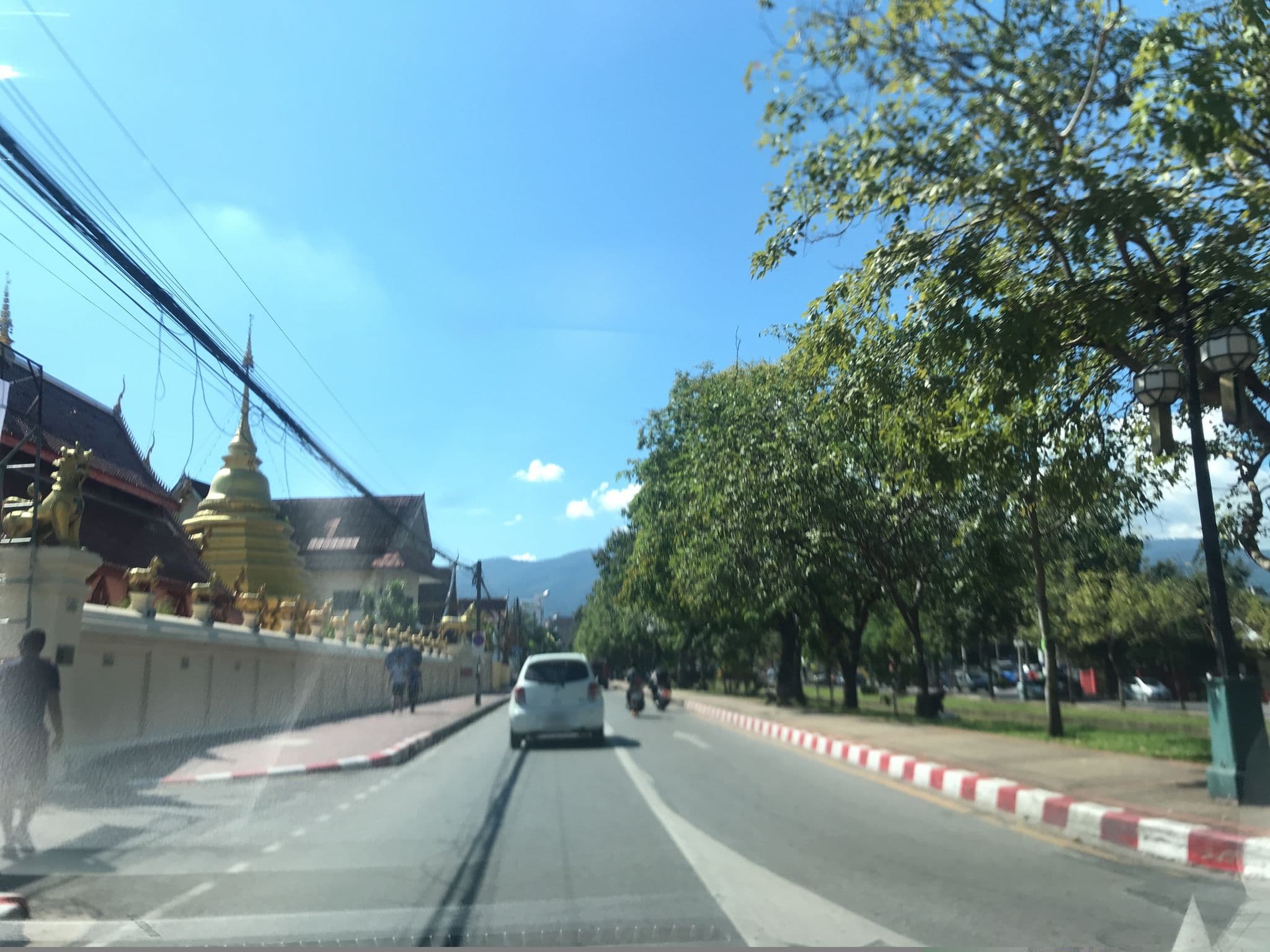 Street view near OK Hostel, Chiang Mai — © prasert (CC BY-SA · Mapillary)