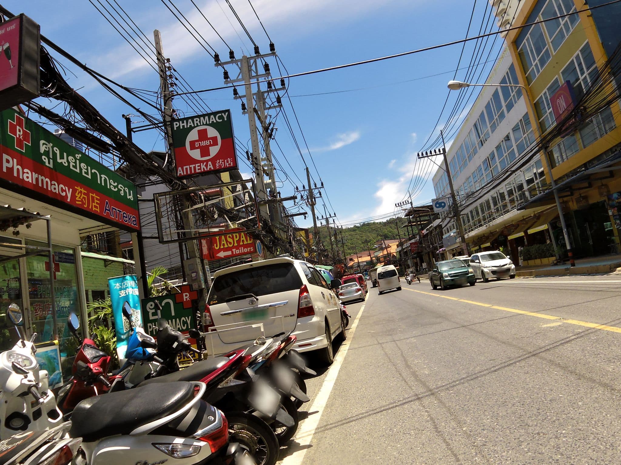 Street view near Paradise Inn Phuket, Ban Karon — © skillsy (CC BY-SA · Mapillary)