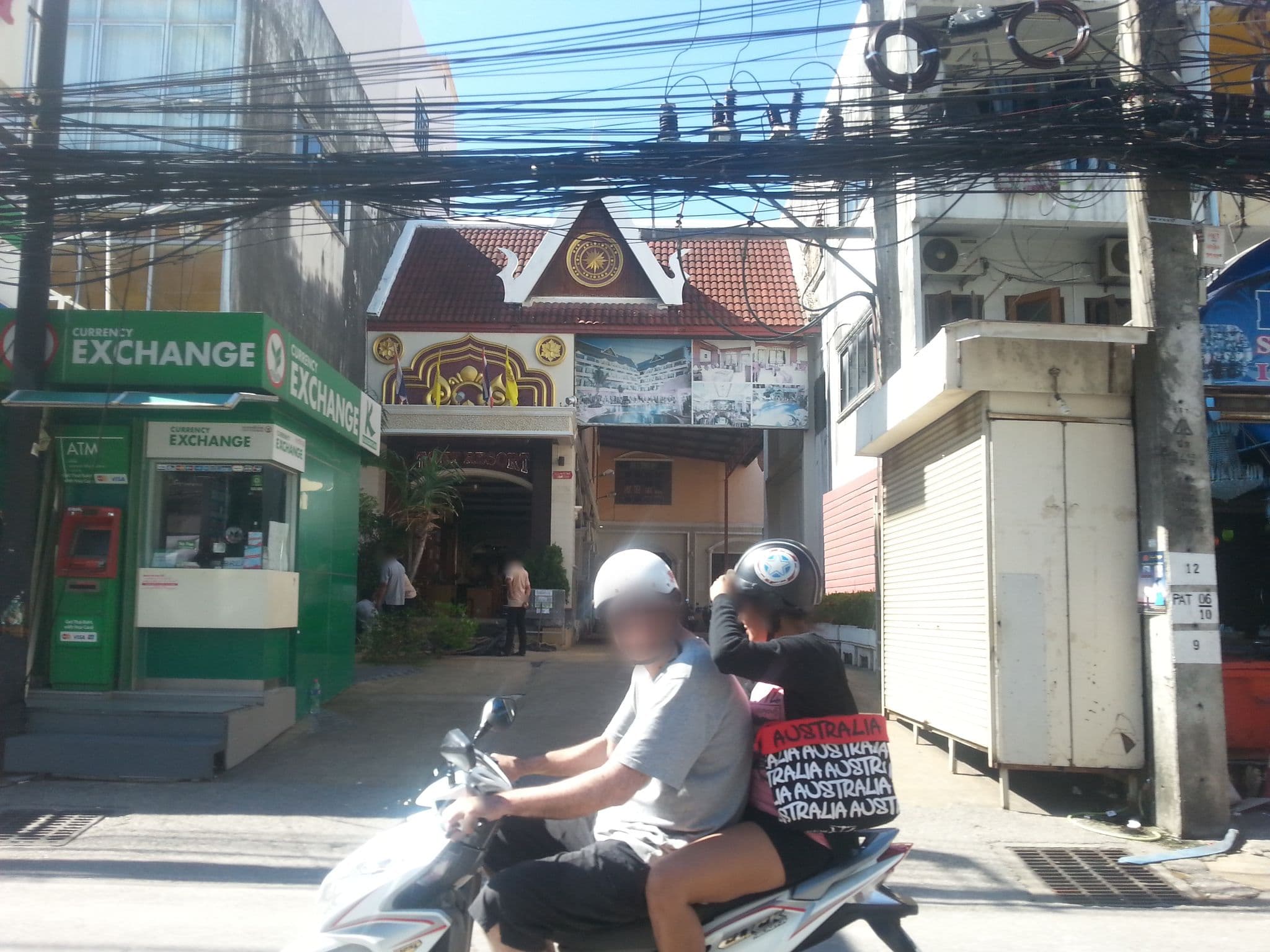 Street view near Tony Resort โทนี่ รีสอร์ท, Patong — © clockwerx (CC BY-SA · Mapillary)