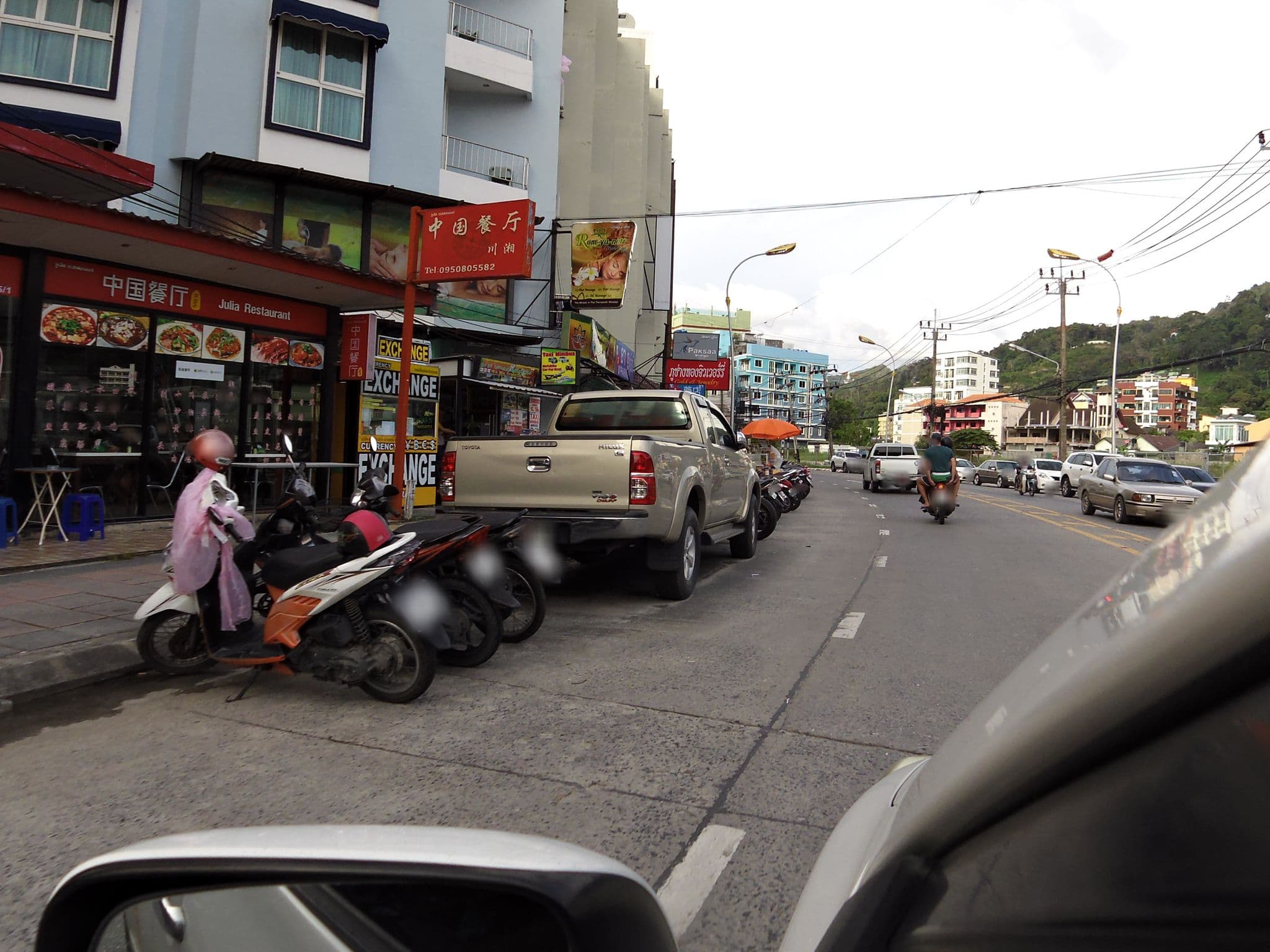 Street view near Phunara Residence, Patong