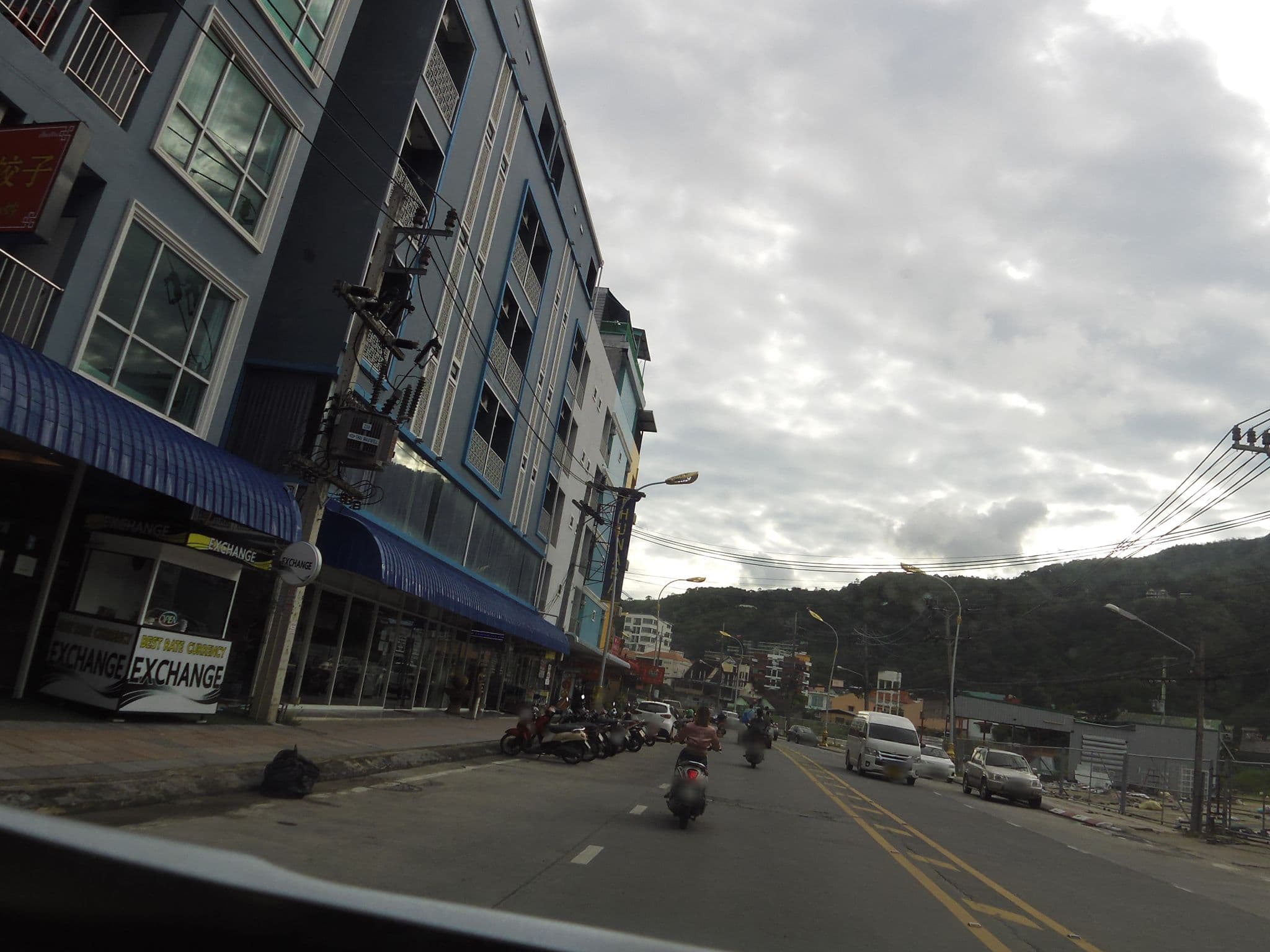 Street view near Alfresco Phuket Hotel, Patong