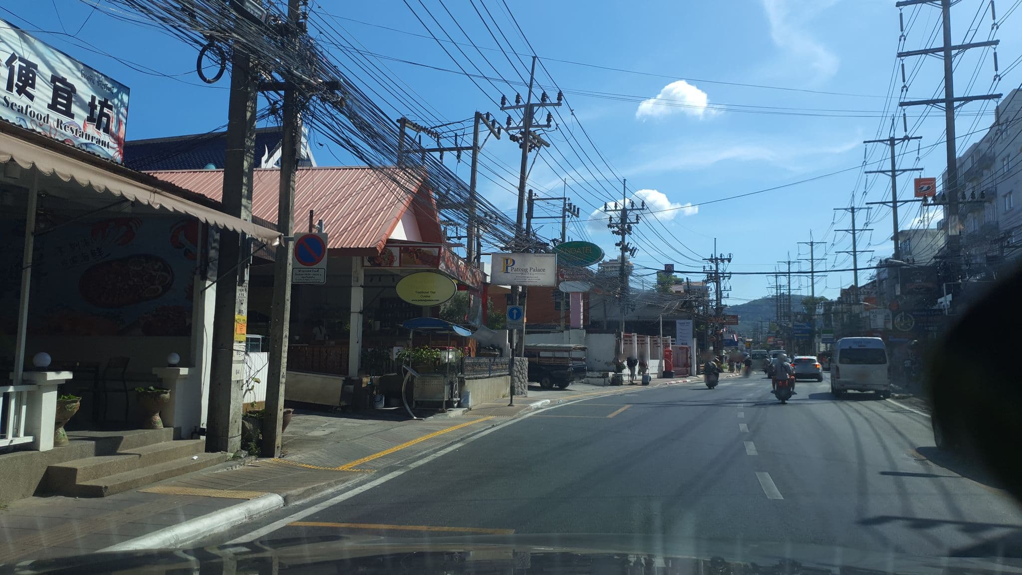 Street view near Patong Palace Hotel, Patong
