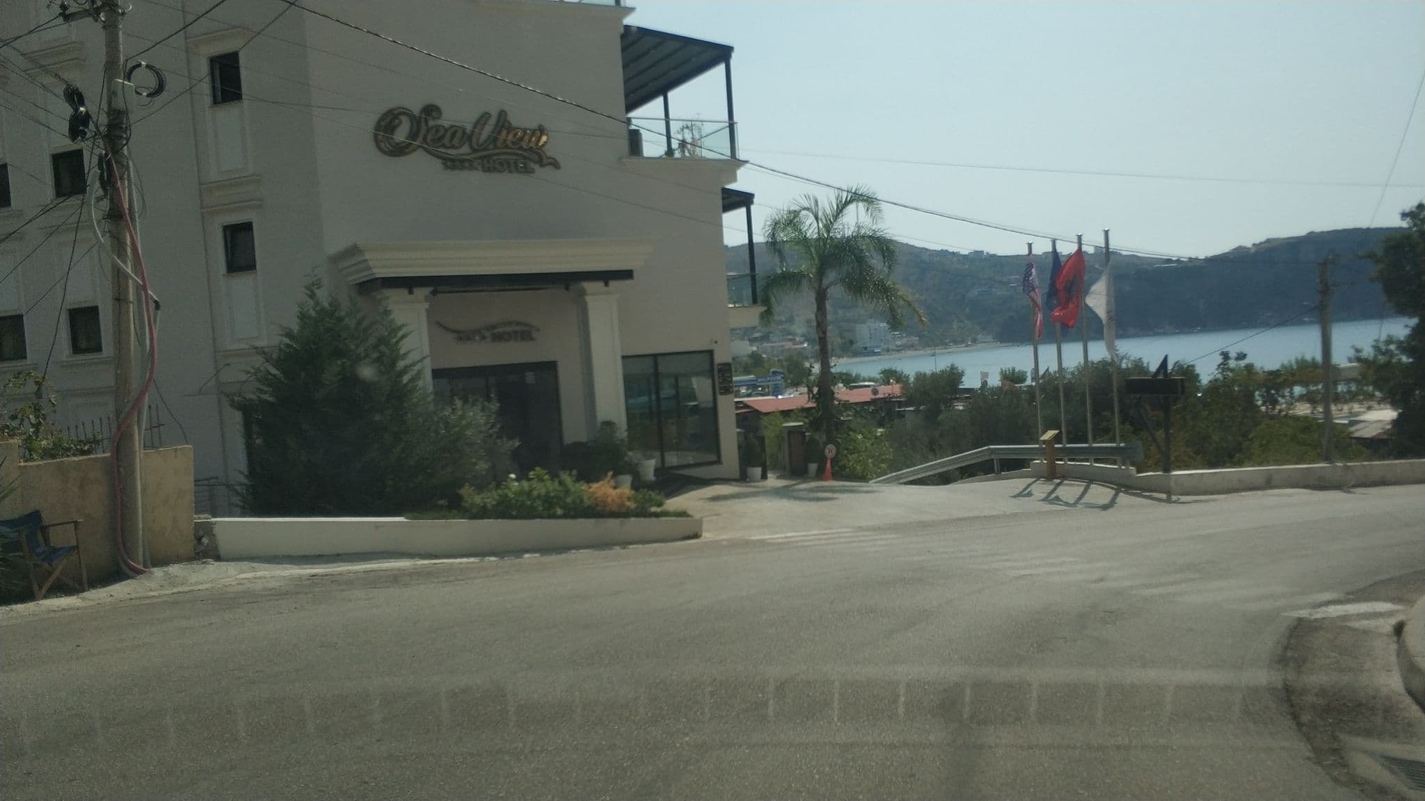 Street view near Sea View, Himarë — © freddouhelk (CC BY-SA · Mapillary)
