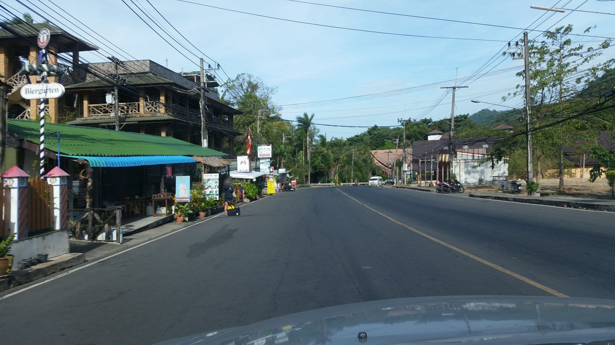Street view near paddys palm, Ko Chang