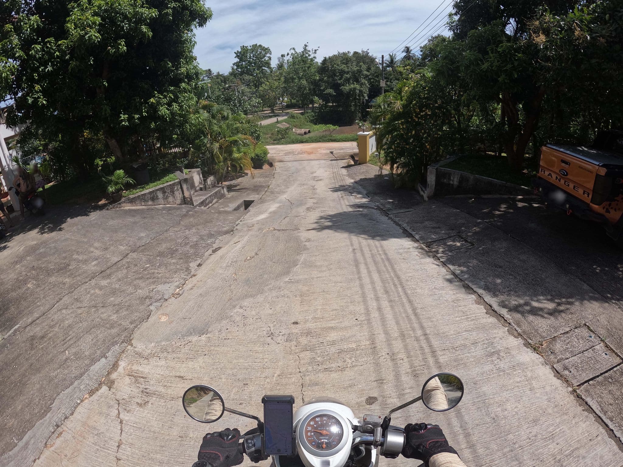 Street view near Jackie's Casa, Ko Pha Ngan