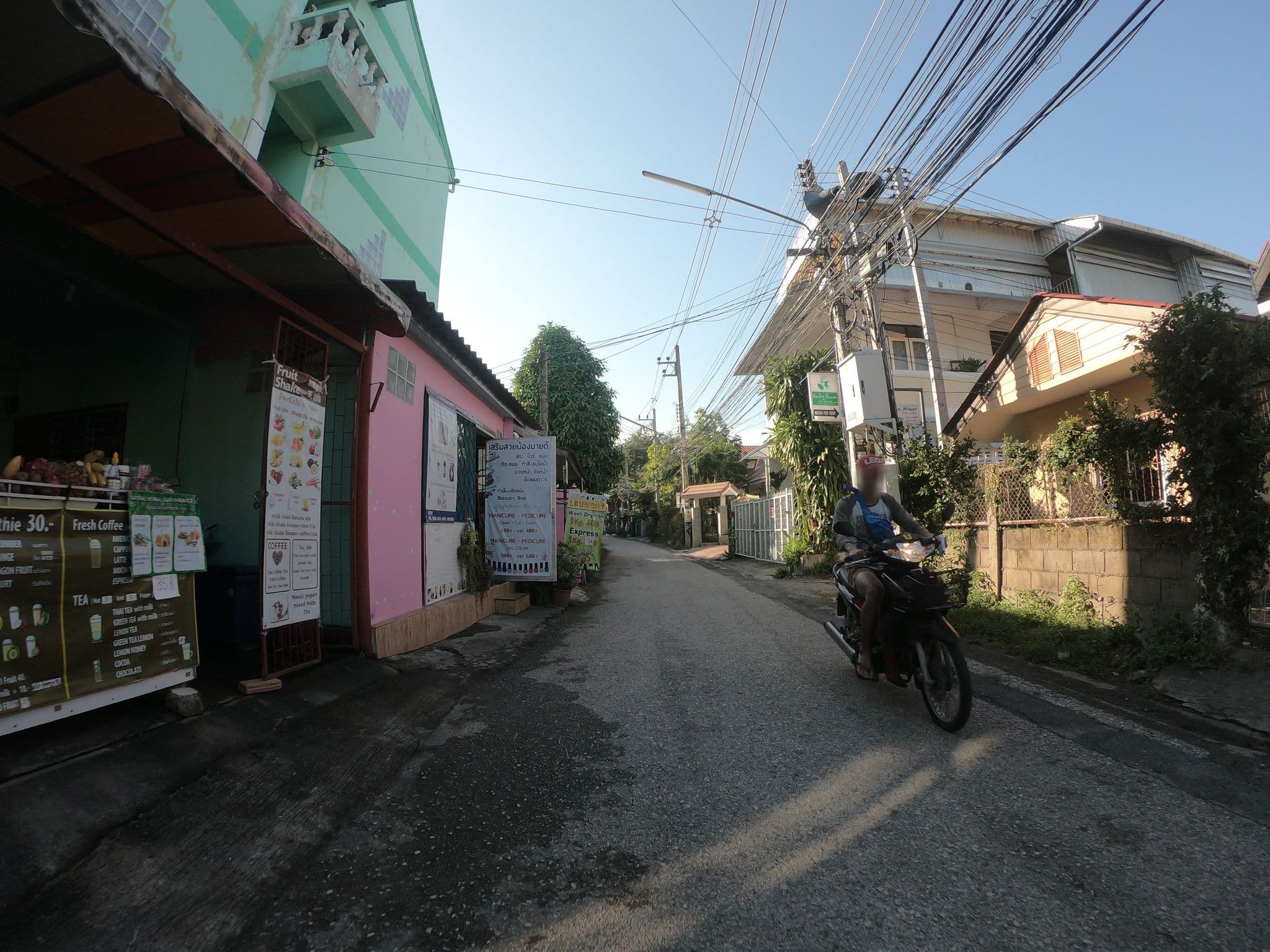 Street view near Nocky House, Chiang Mai