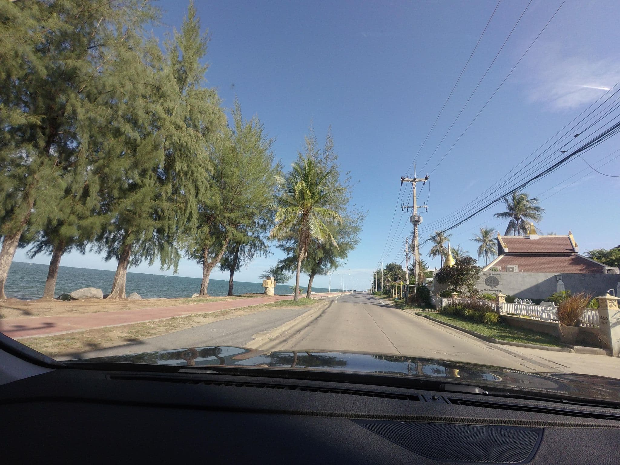 Street view near BC Summer Beach, Pran Buri — © mishari (CC BY-SA · Mapillary)