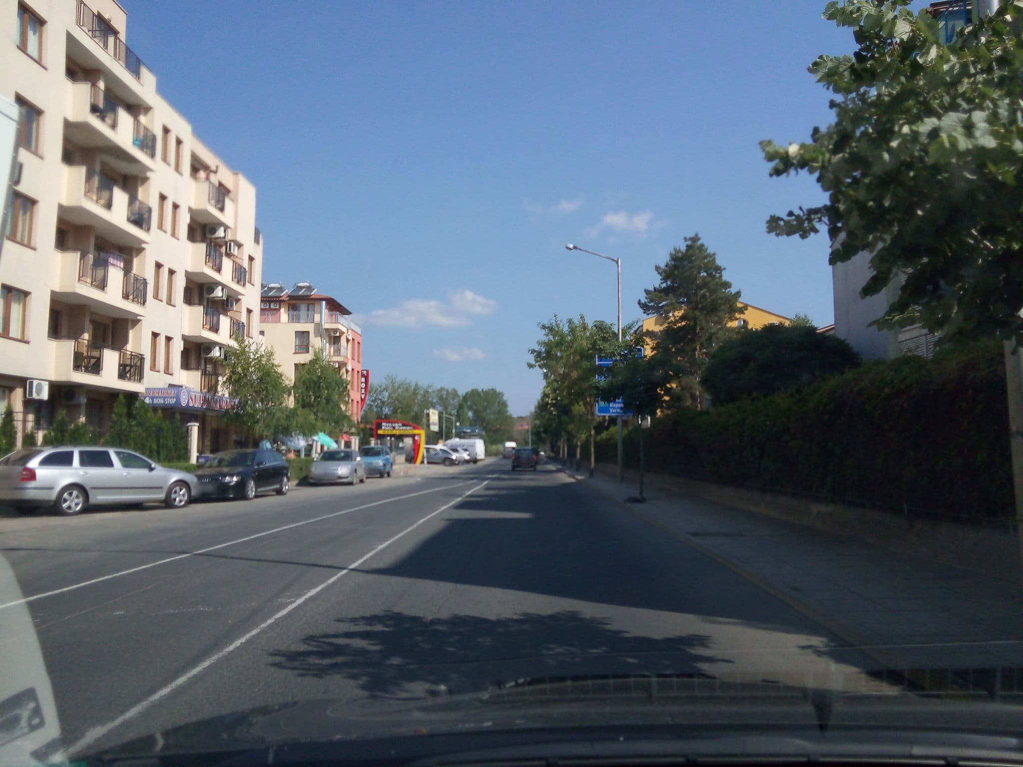 Street view near Elit 1, Sveti Vlas