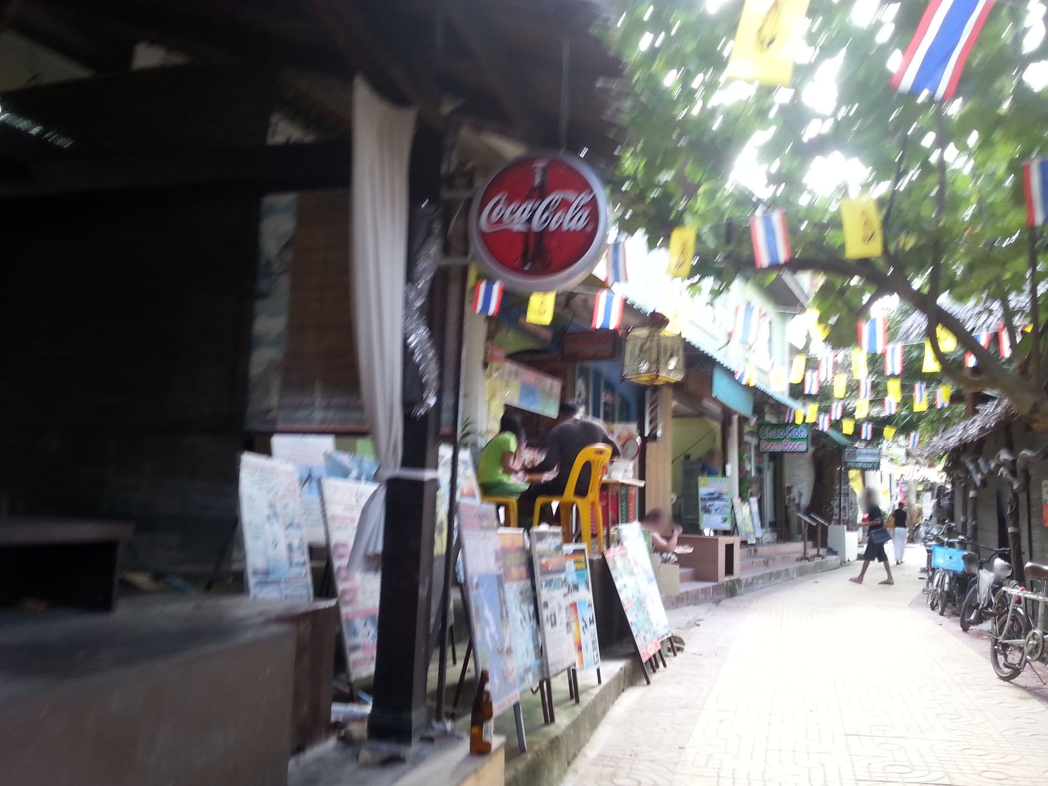 Street view near Chaokoh Dorm Room, Ban Phru Nai