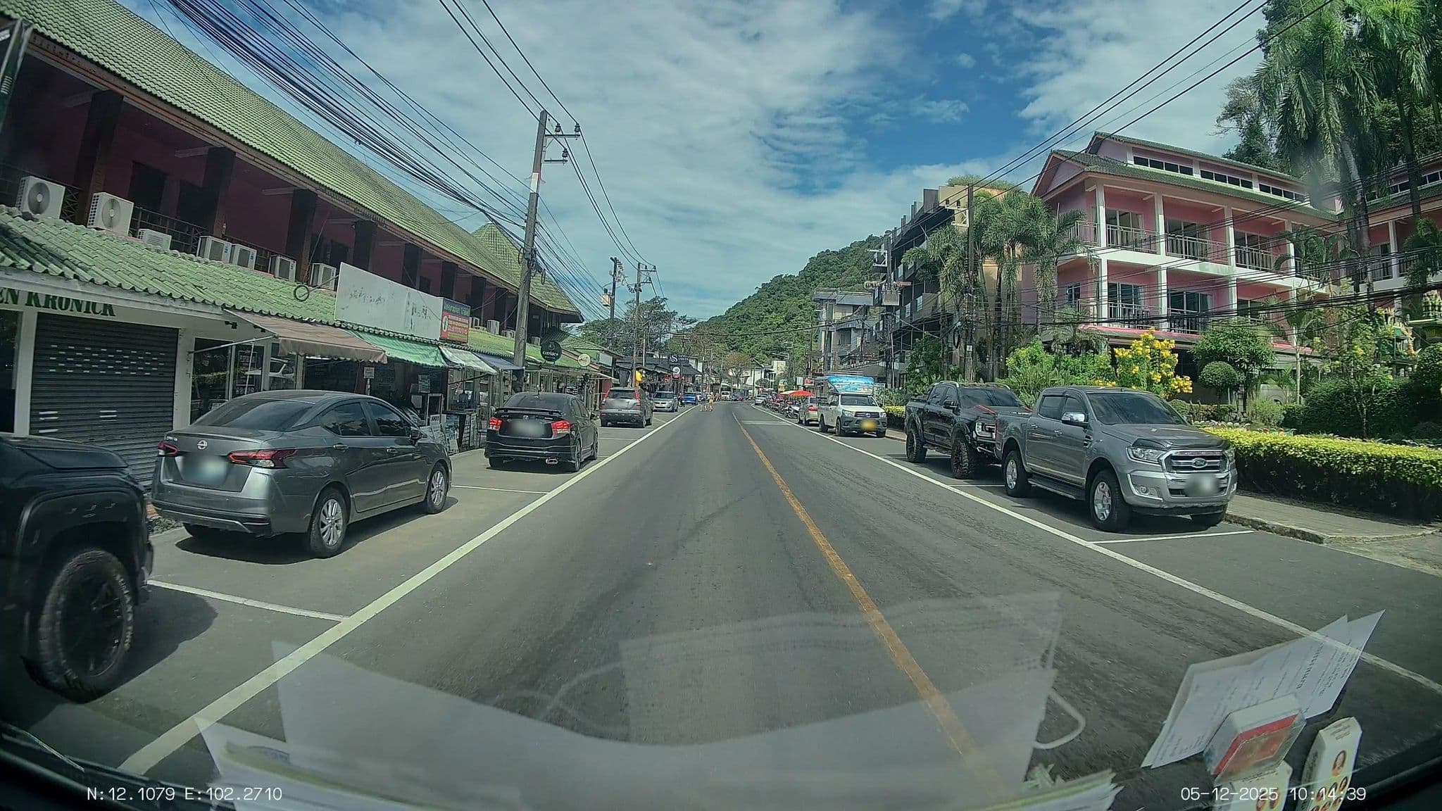 Street view near The Erawan Koh Chang, Ko Chang