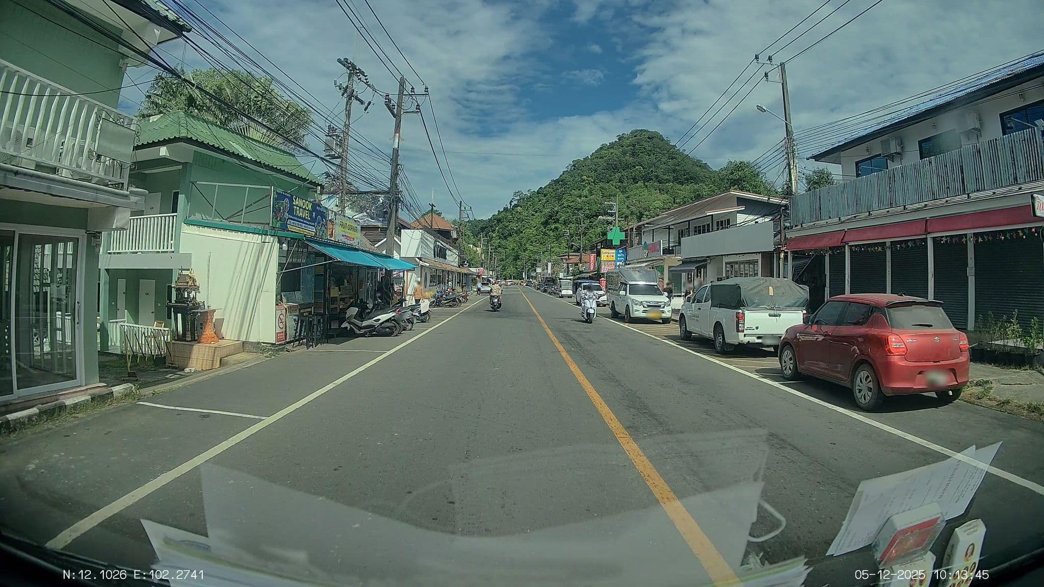 Street view near Banpu Koh Chang Resort, Ko Chang