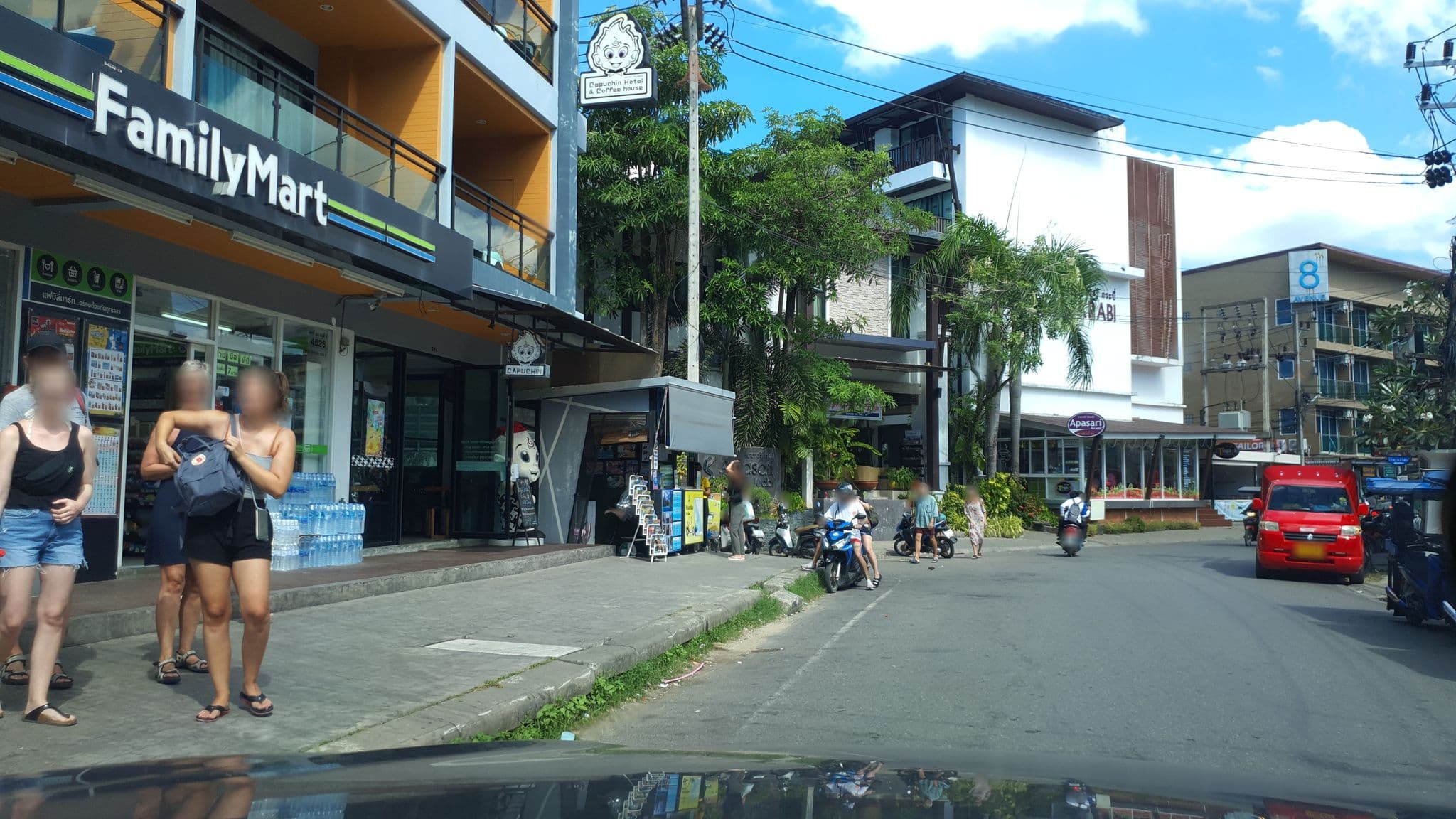 Street view near Capuchin, Ban Ao Nang
