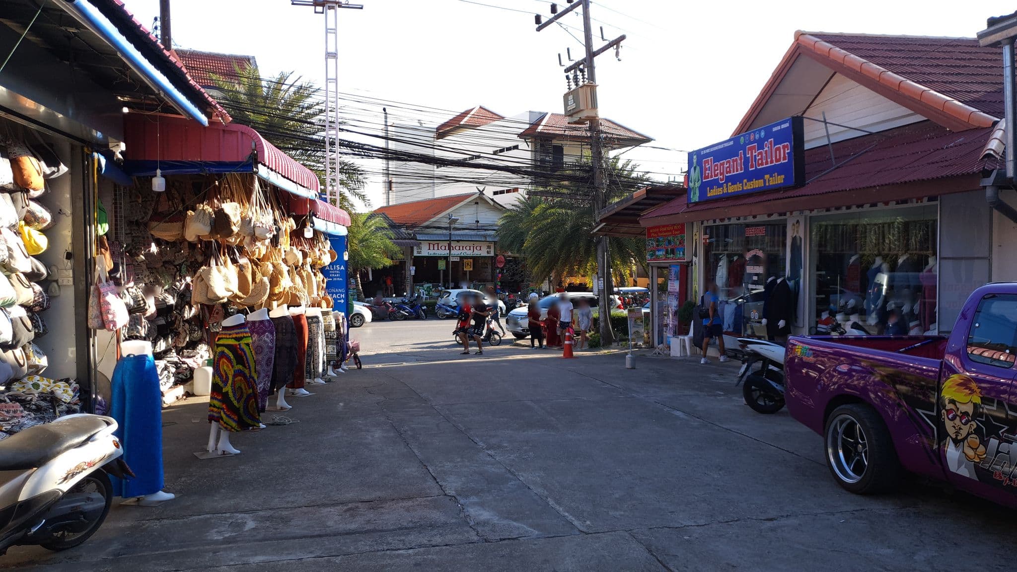 Street view near Lalisa Hotel Aonang, Ban Ao Nang