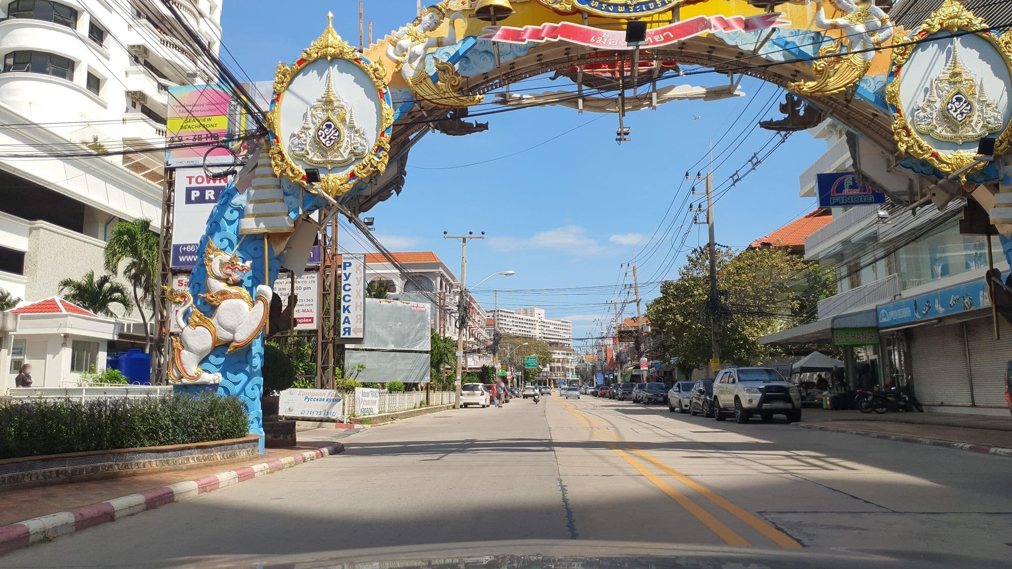 Street view near NEO Hotel, Pattaya