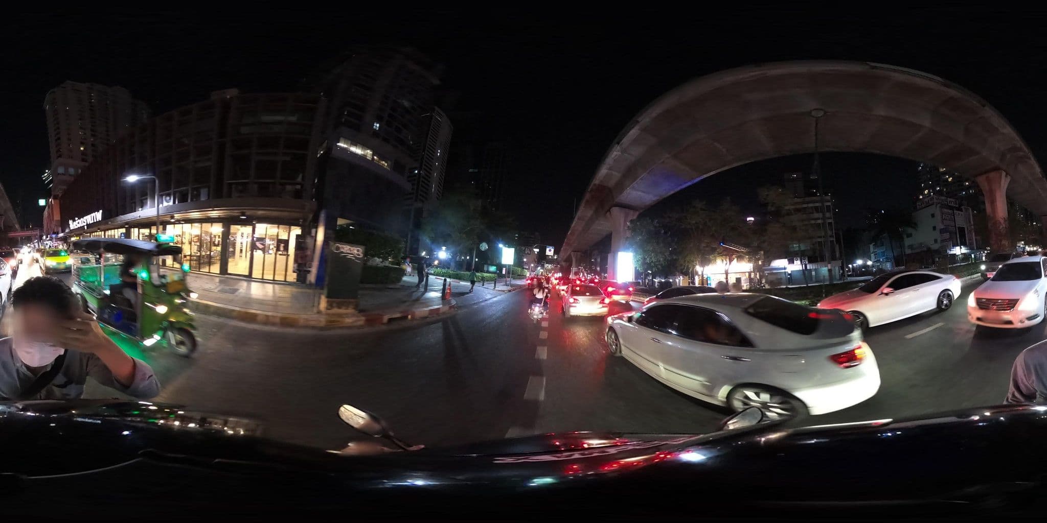 Street view near Qarter Residence, Ratchathewi — © NatchaponJ (CC BY-SA · Mapillary)