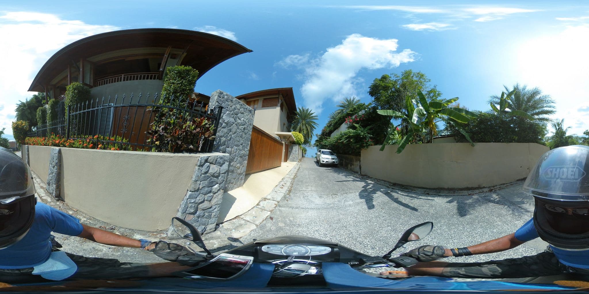 Street view near Villa Uno, Ko Samui