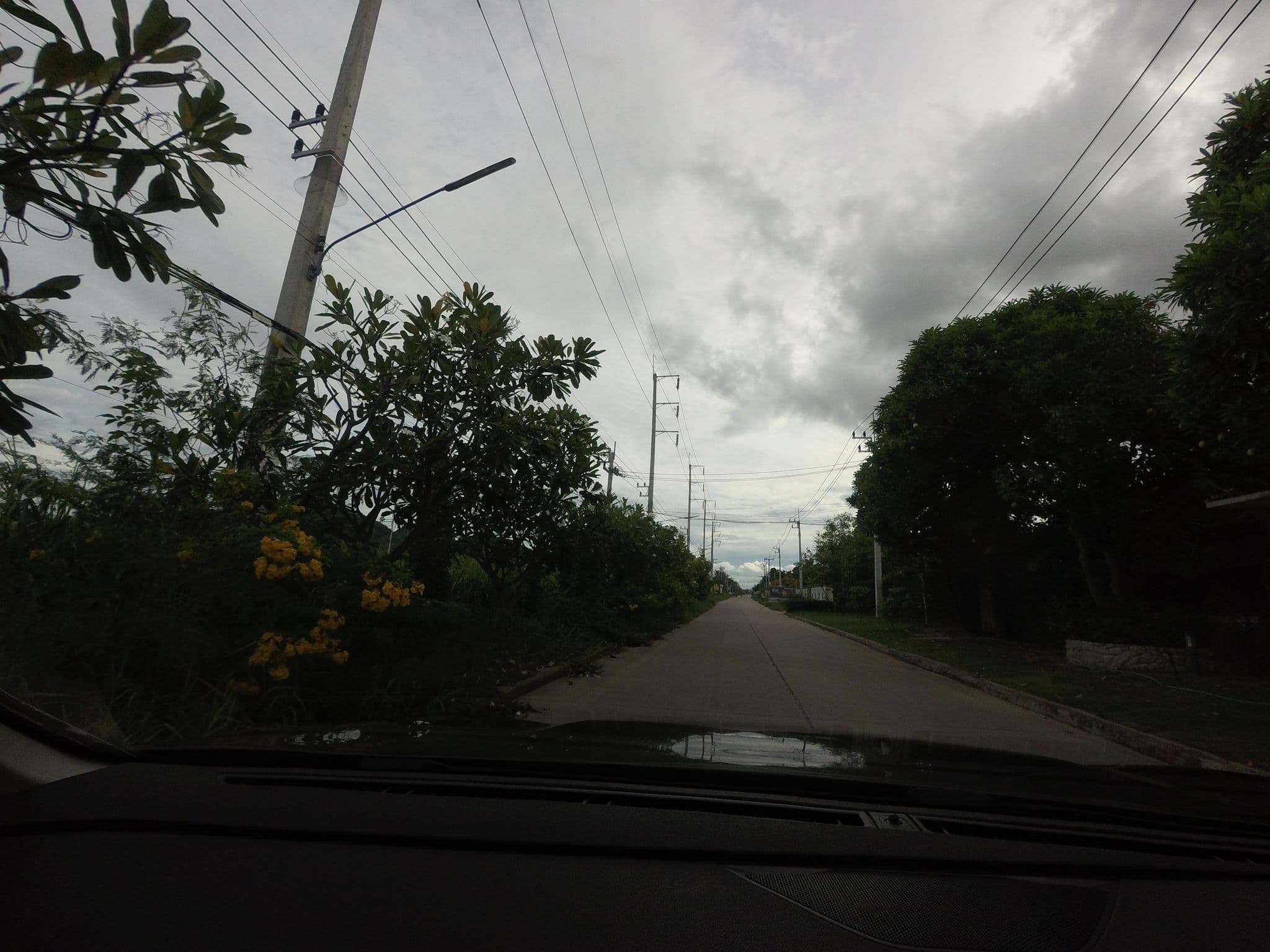 Street view near Blu Marine Resort & Villas, Hua Hin