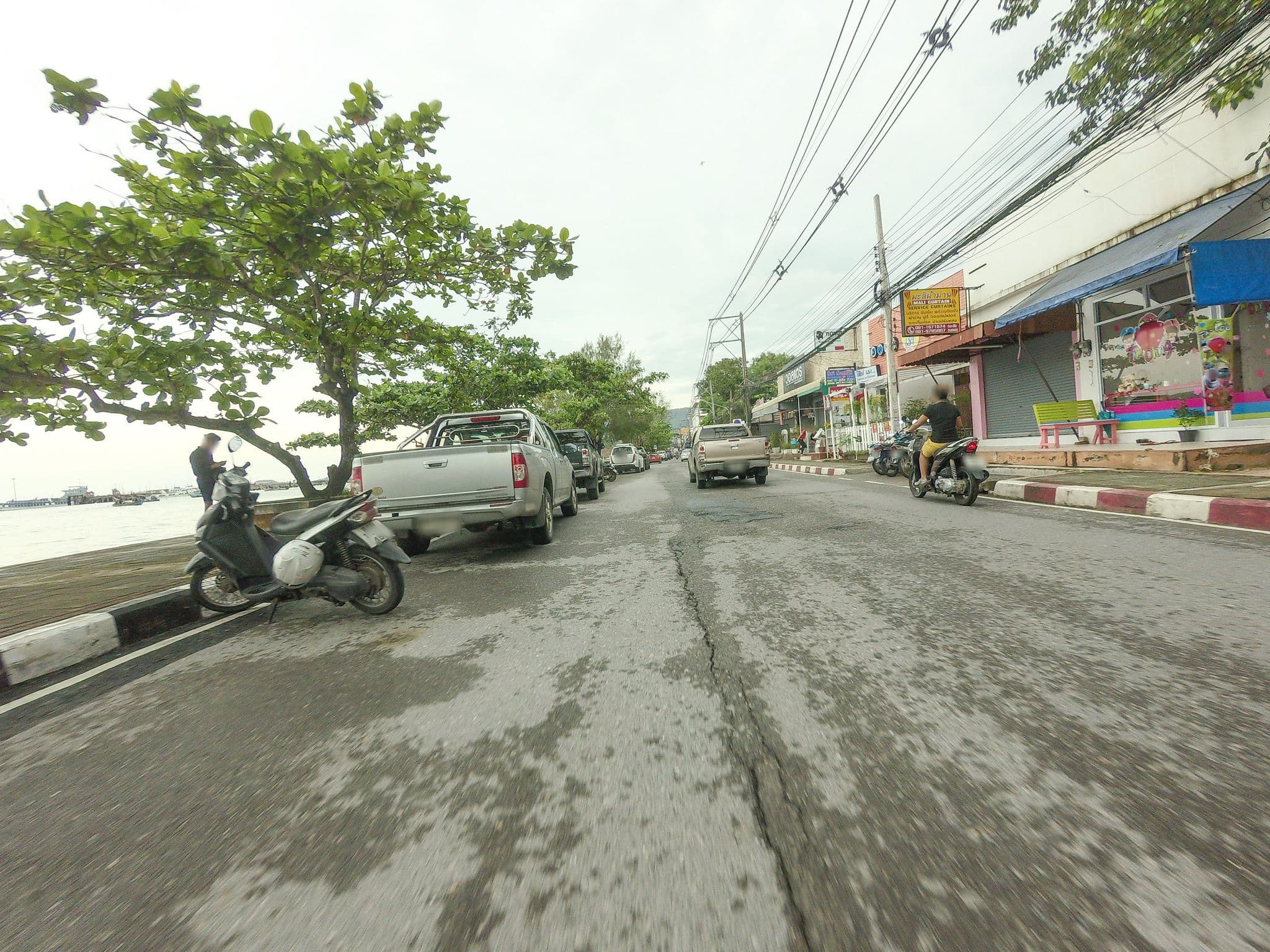Street view near Sri Samui, Ko Samui