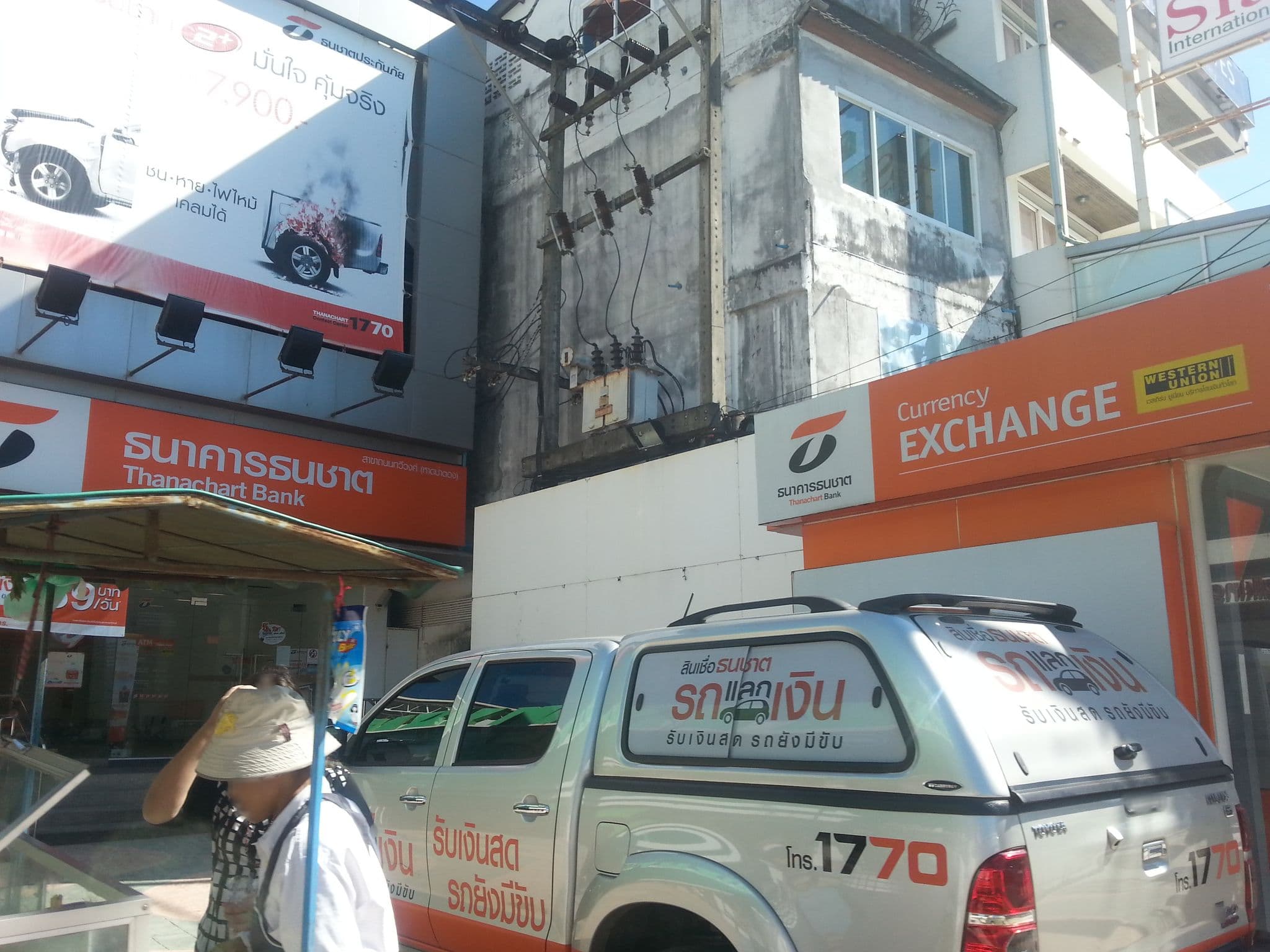 Street view near Sleep Box, Patong