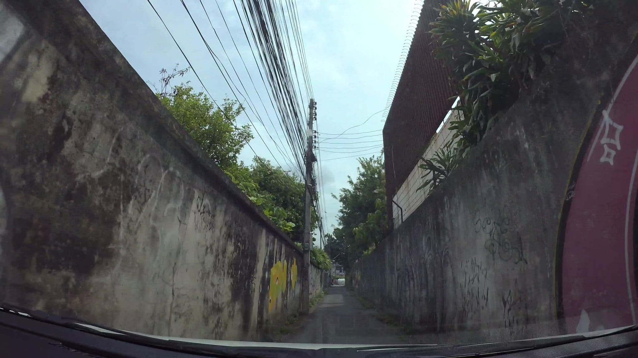 Street view near Capsule City Hostel, Chiang Mai