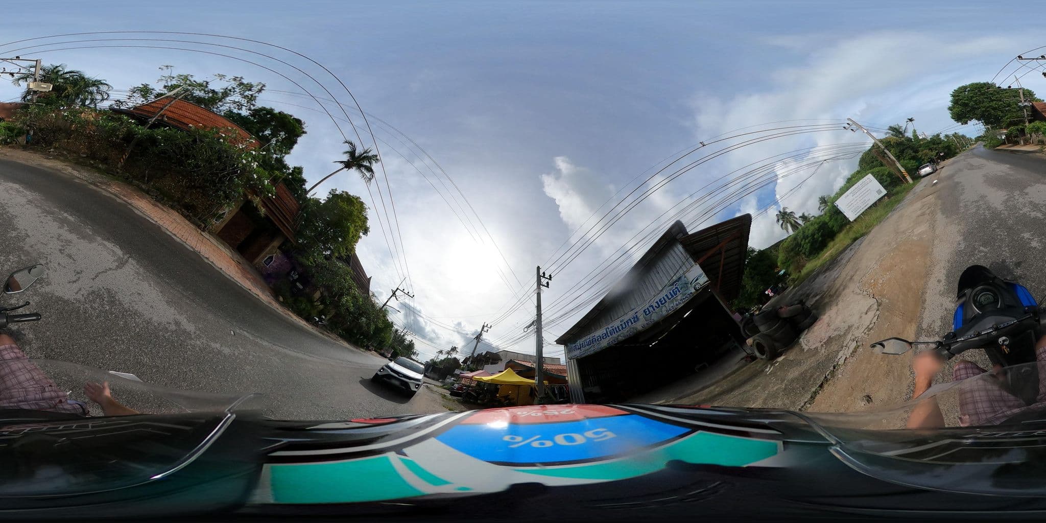 Street view near B House, Ko Samui — © emseesee (CC BY-SA · Mapillary)