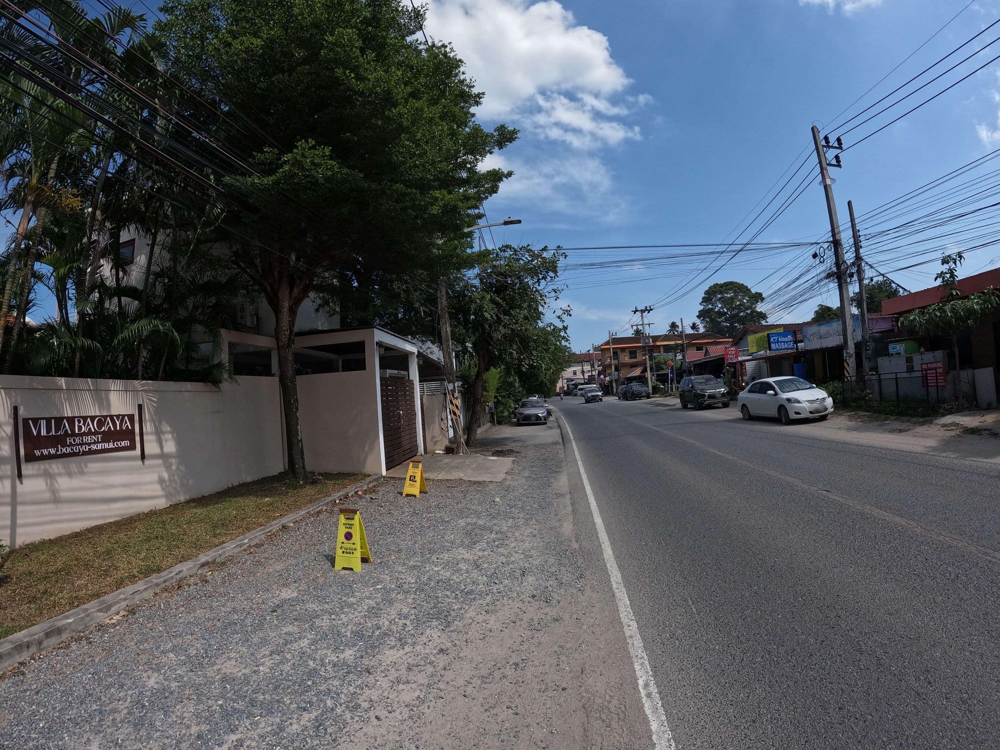 Street view near Villa Bacaya, Ko Samui