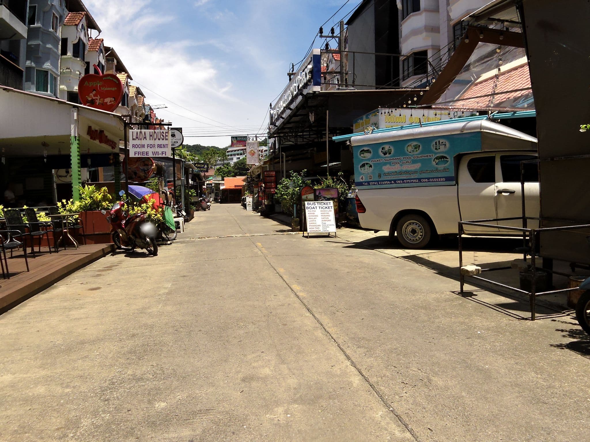 Street view near Pro Andaman Place, Ban Karon — © skillsy (CC BY-SA · Mapillary)