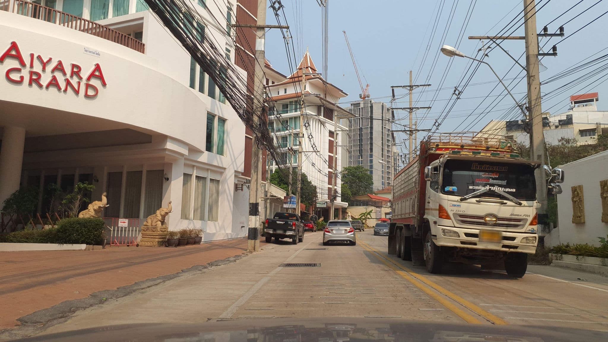 Street view near XCESS RESIDENCE, Pattaya