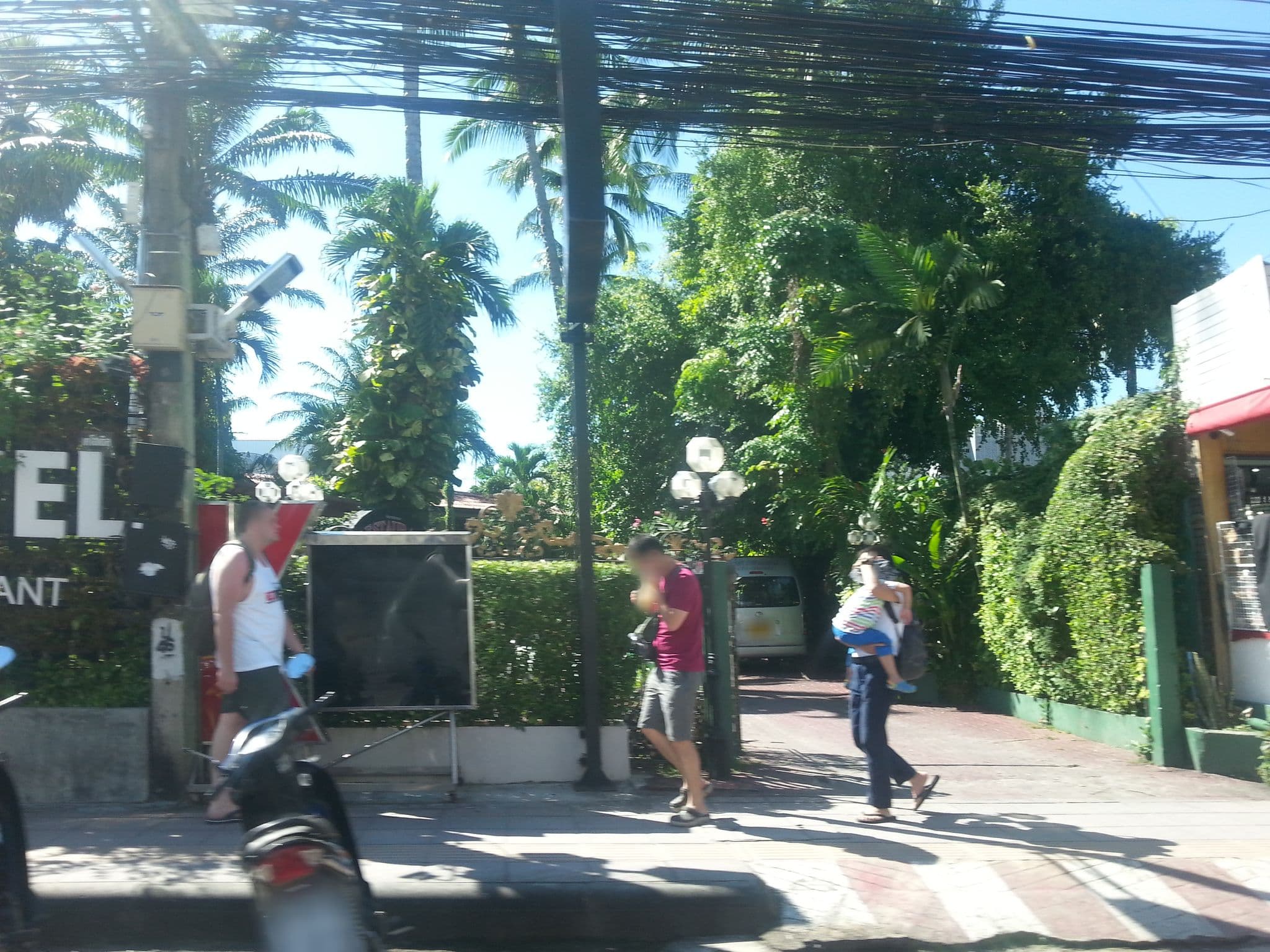 Street view near Local Hotel, Patong