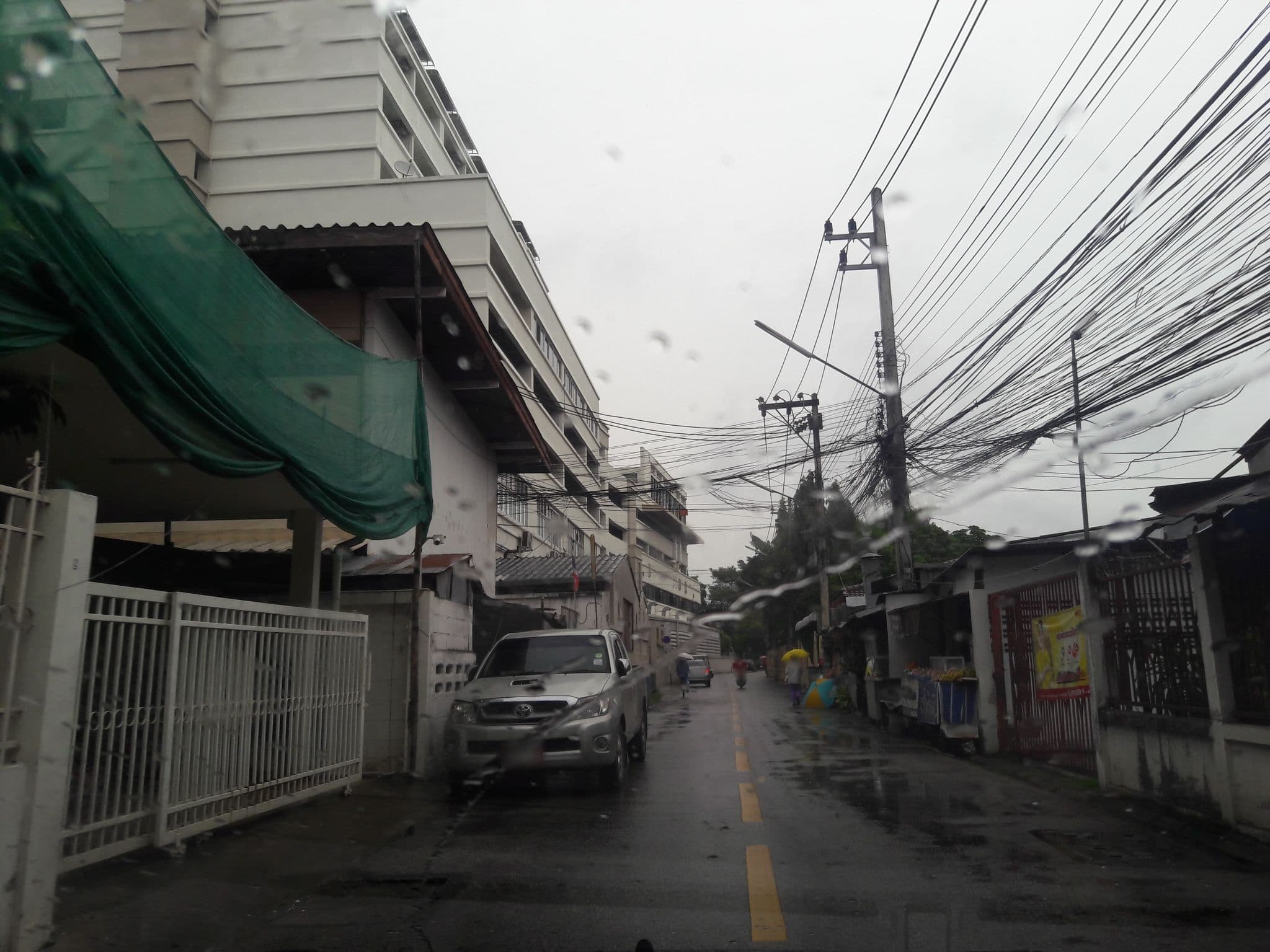Street view near Baansuan in Town, Chiang Mai