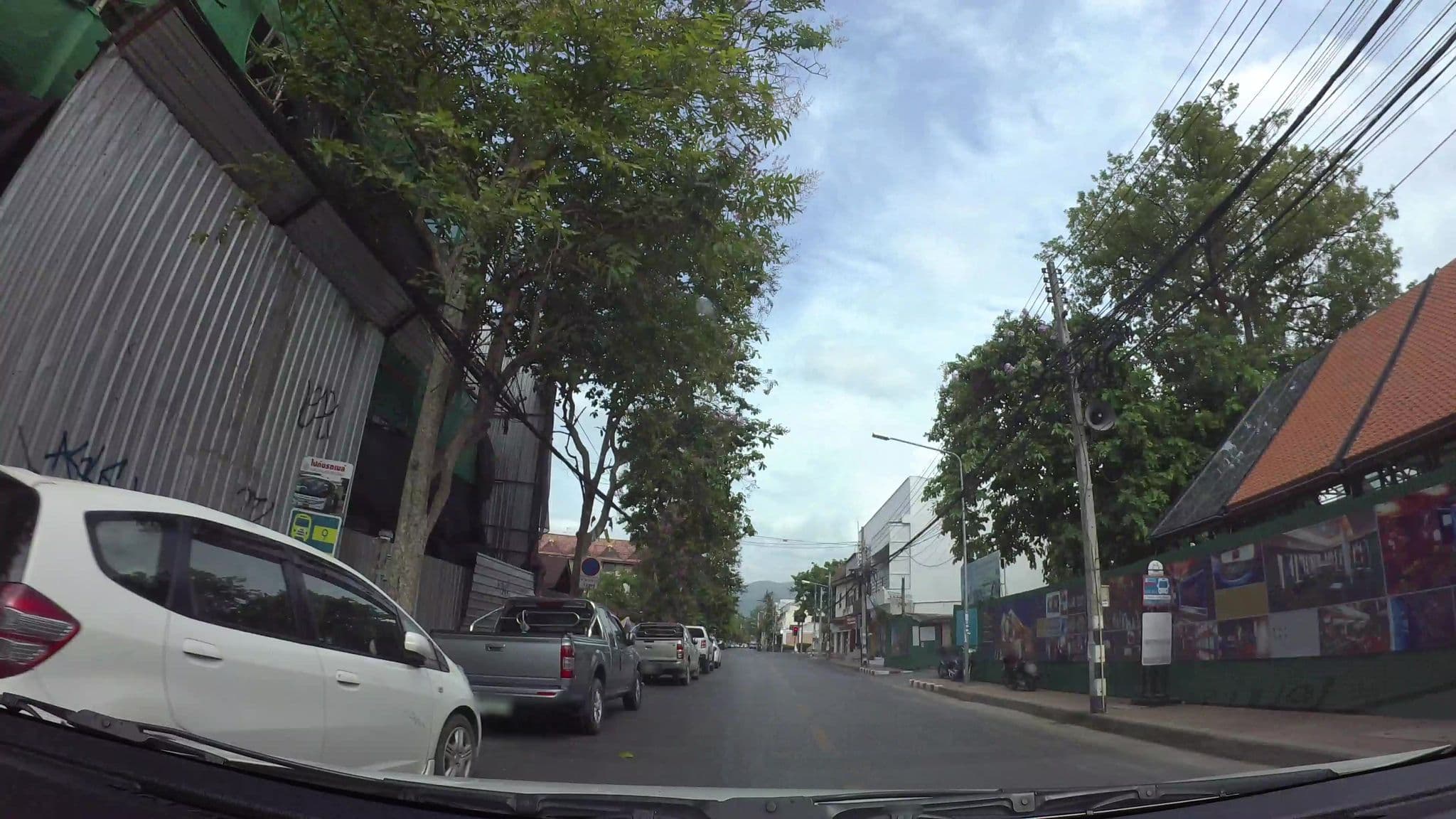 Street view near Burirattana, Chiang Mai