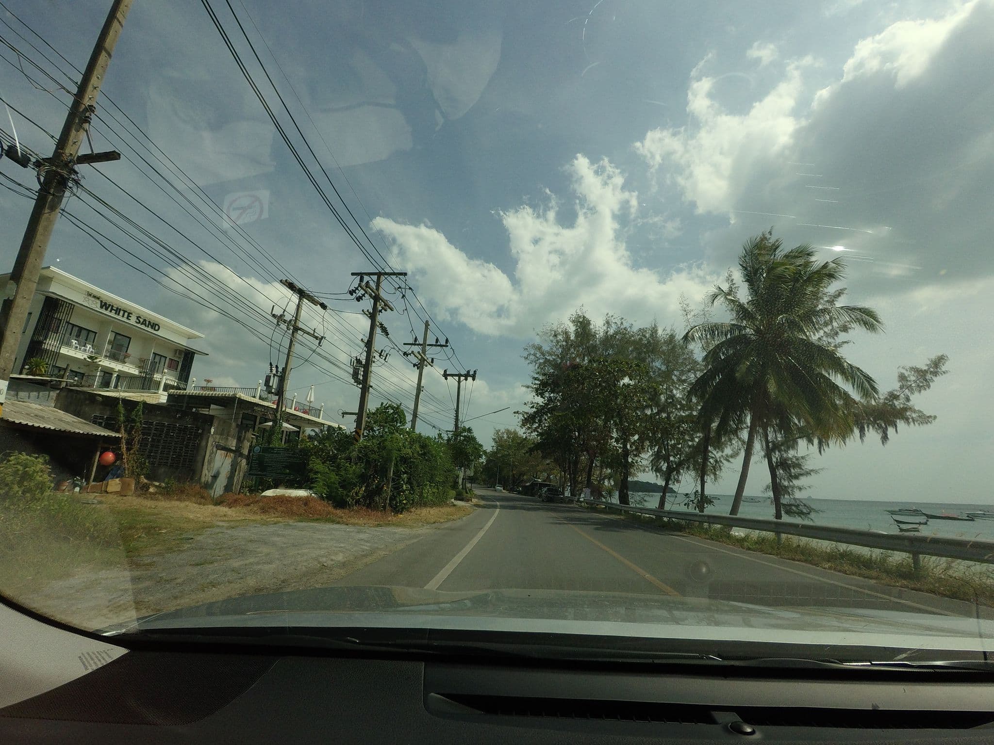 Street view near White Sand, Ban Ao Nang