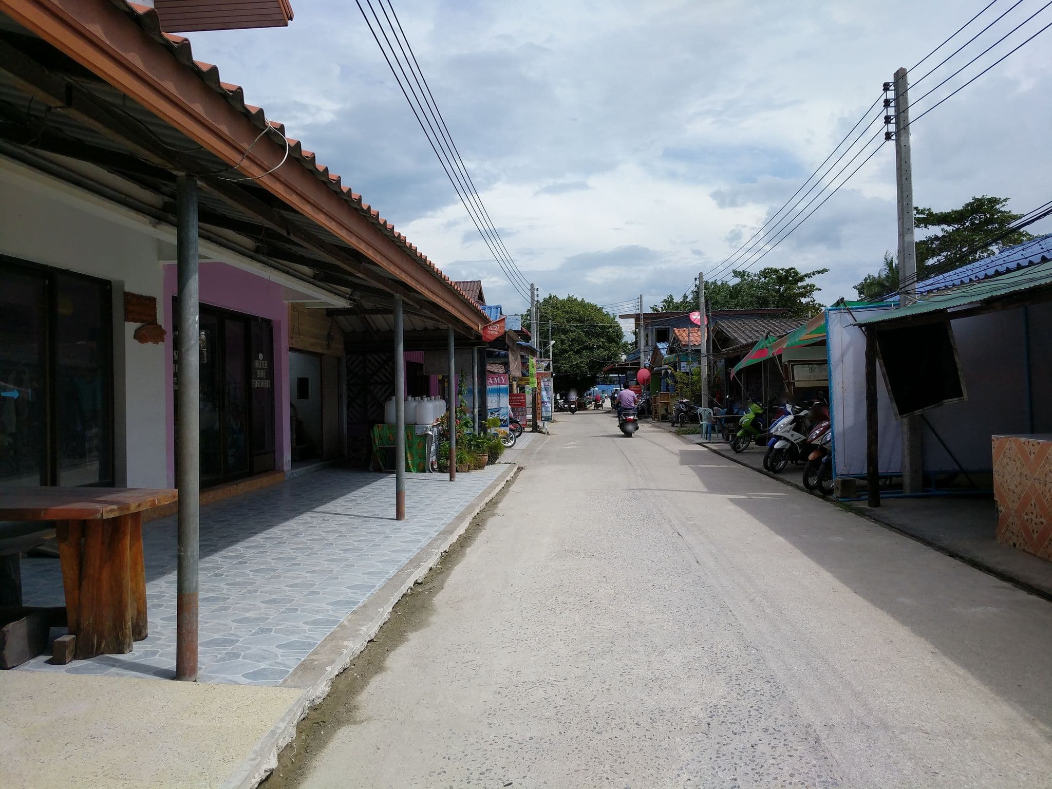 Street view near The Best, Ranong